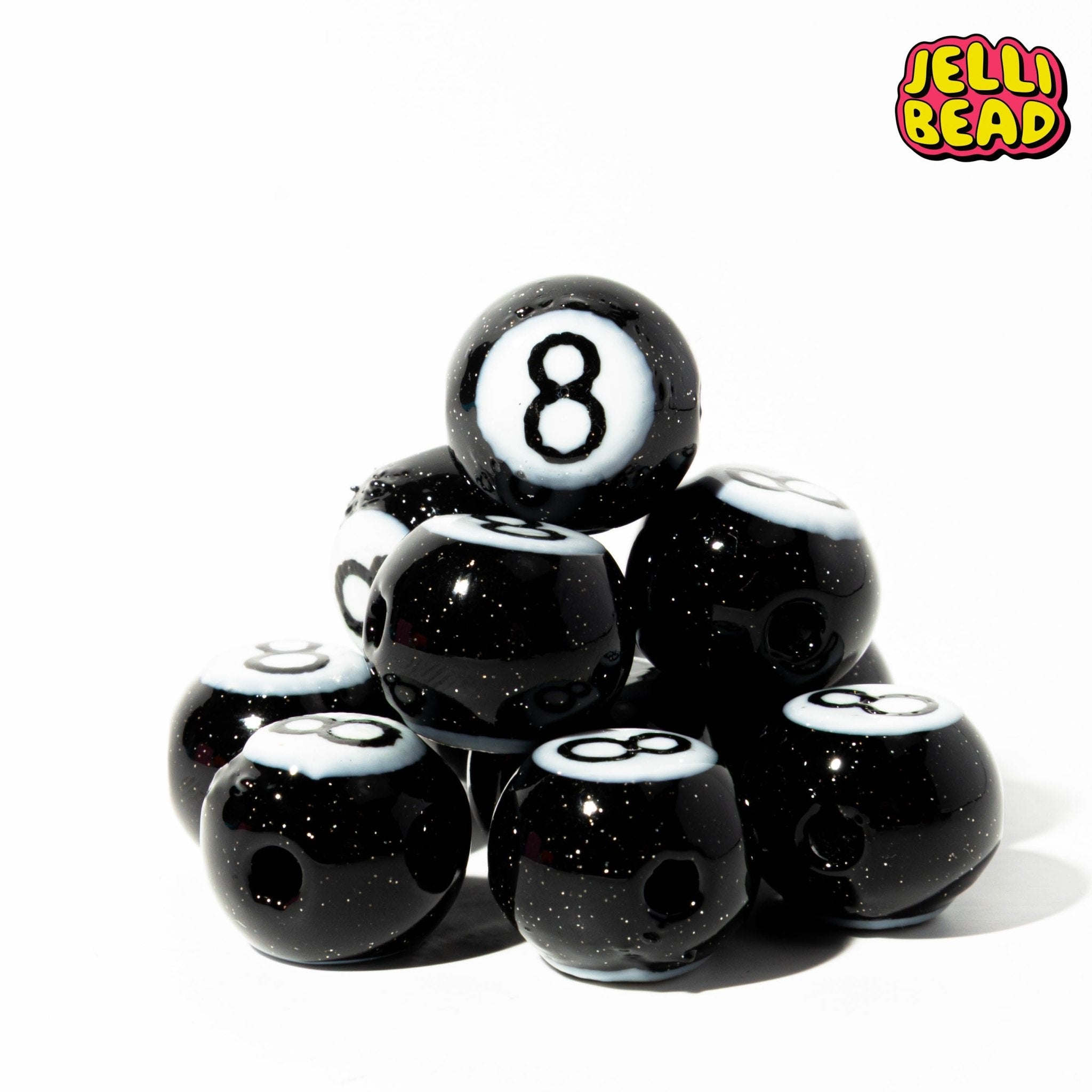 8 Ball Beads - Jelli Bead Kandi Beads