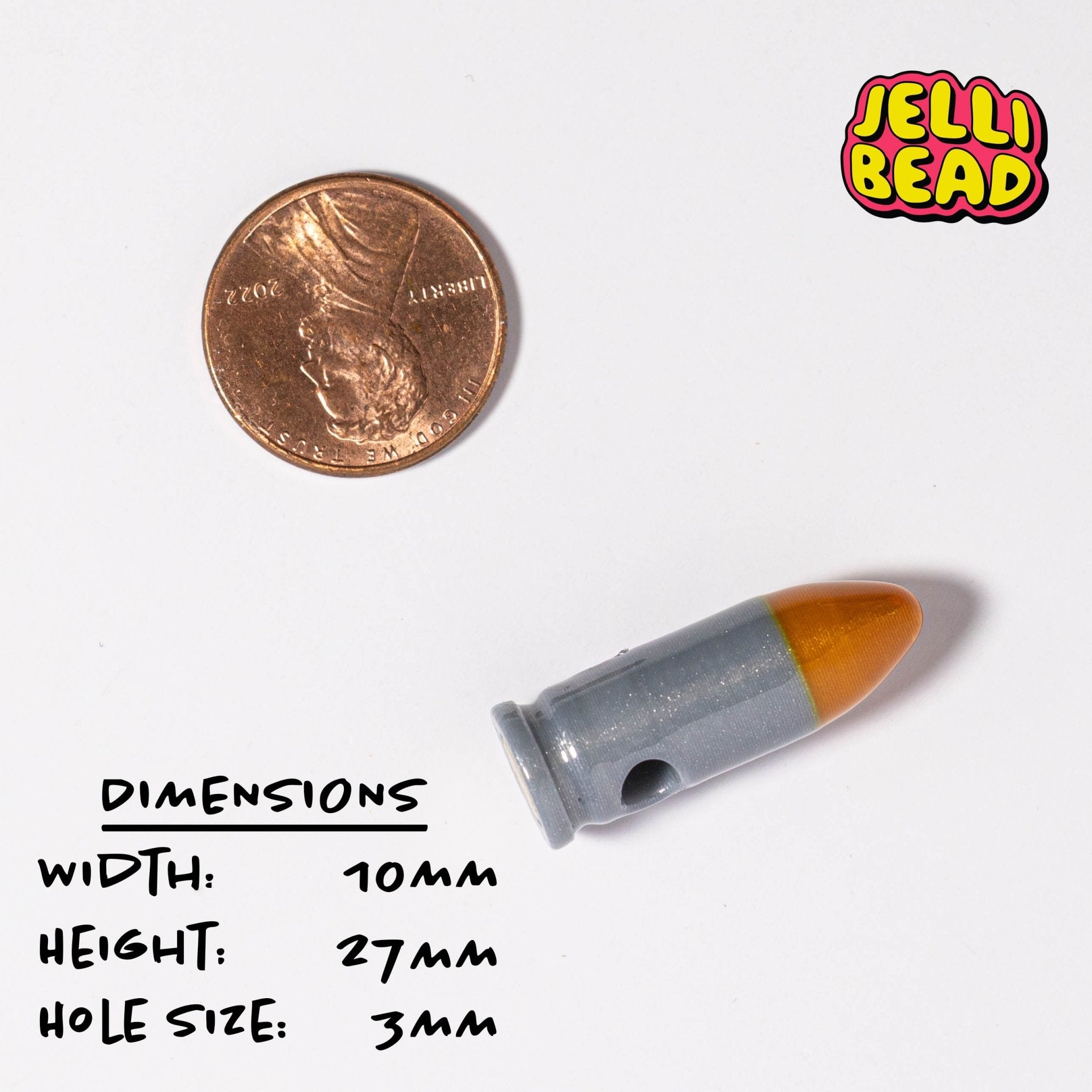 End Gun Violence Beads - Jelli Bead Kandi Beads