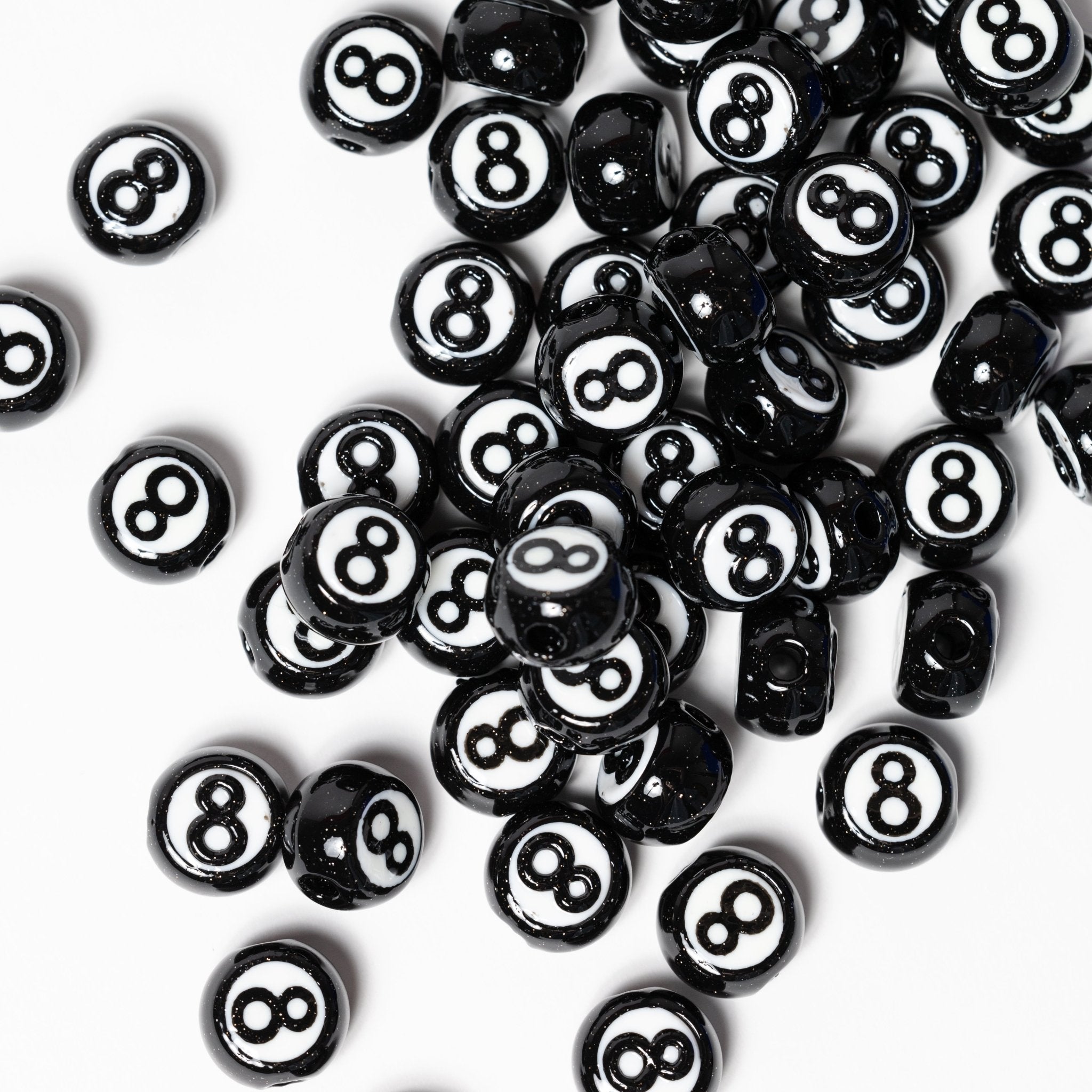 8 Ball Beads - Jelli Bead Kandi Beads