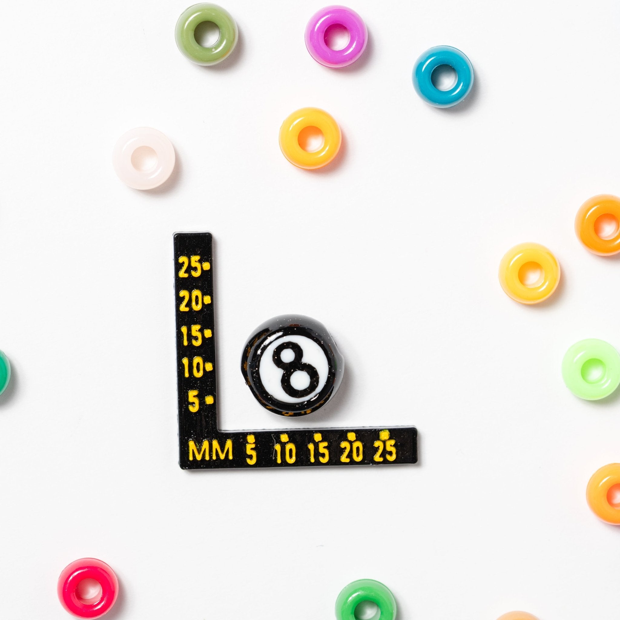8 Ball Beads - Jelli Bead Kandi Beads