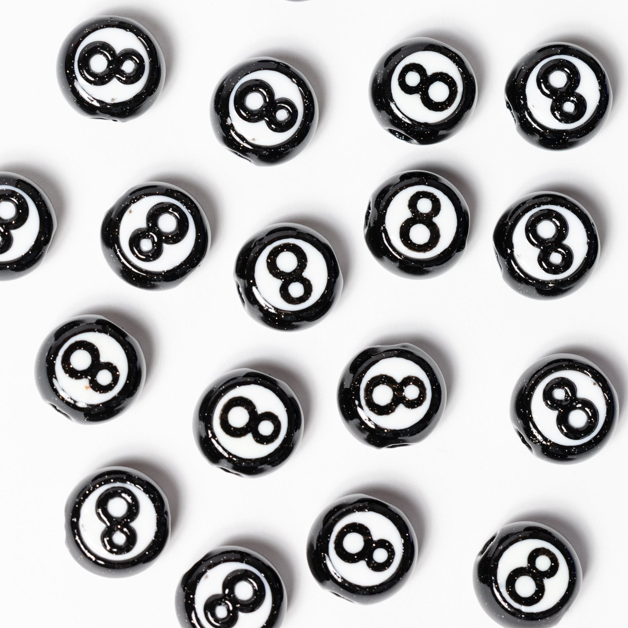 8 Ball Beads - Jelli Bead Kandi Beads