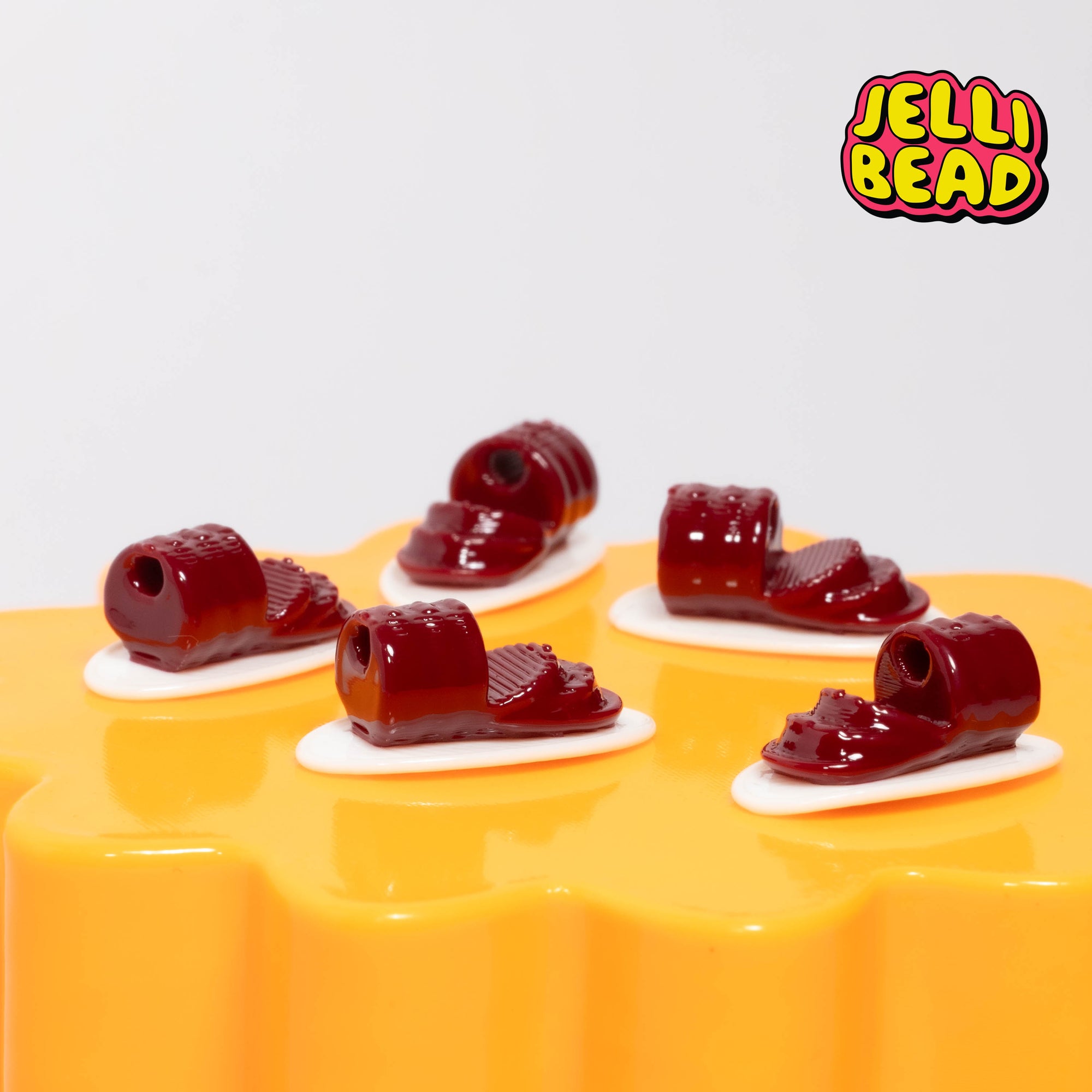 Cranberry Sauce Beads