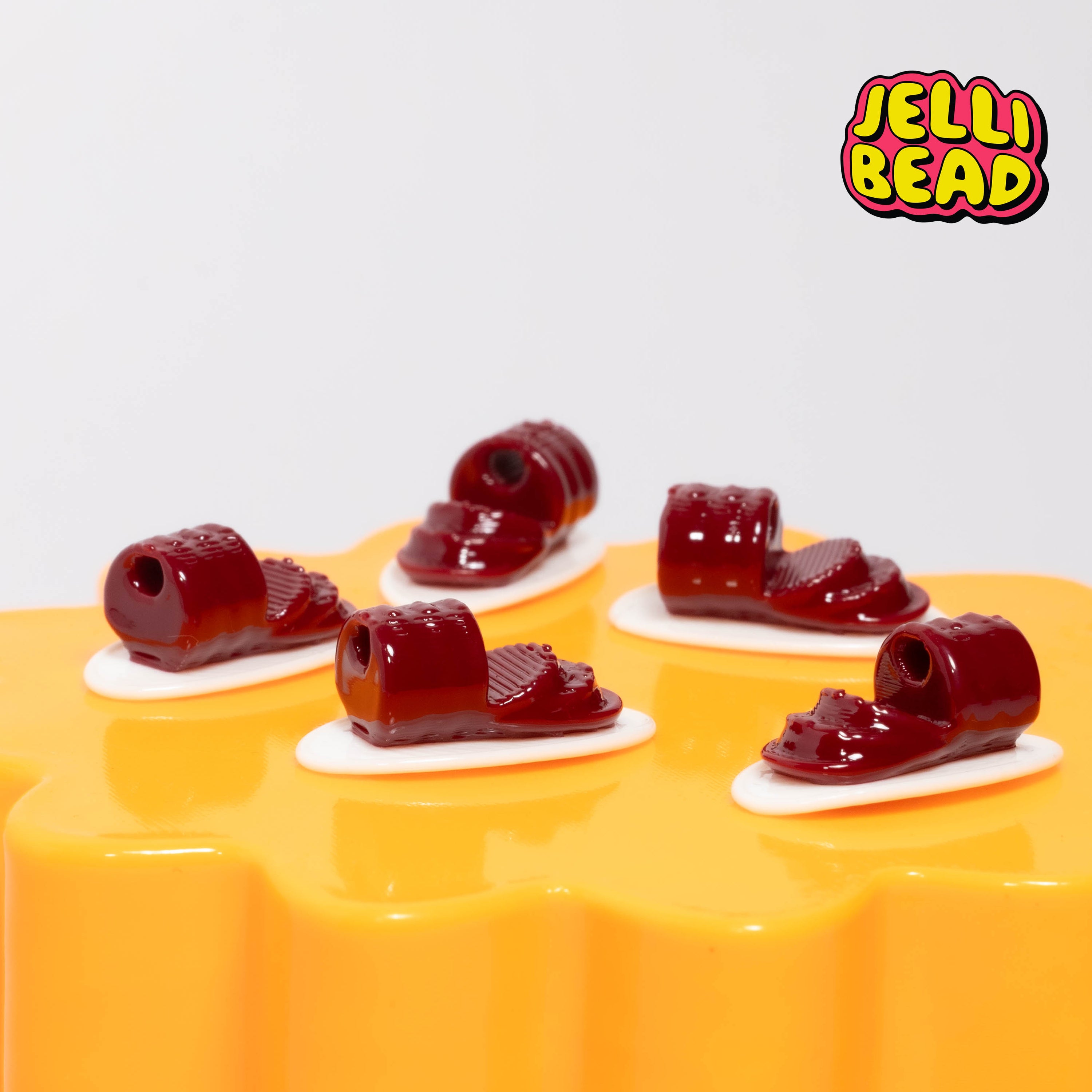 Cranberry Sauce Beads