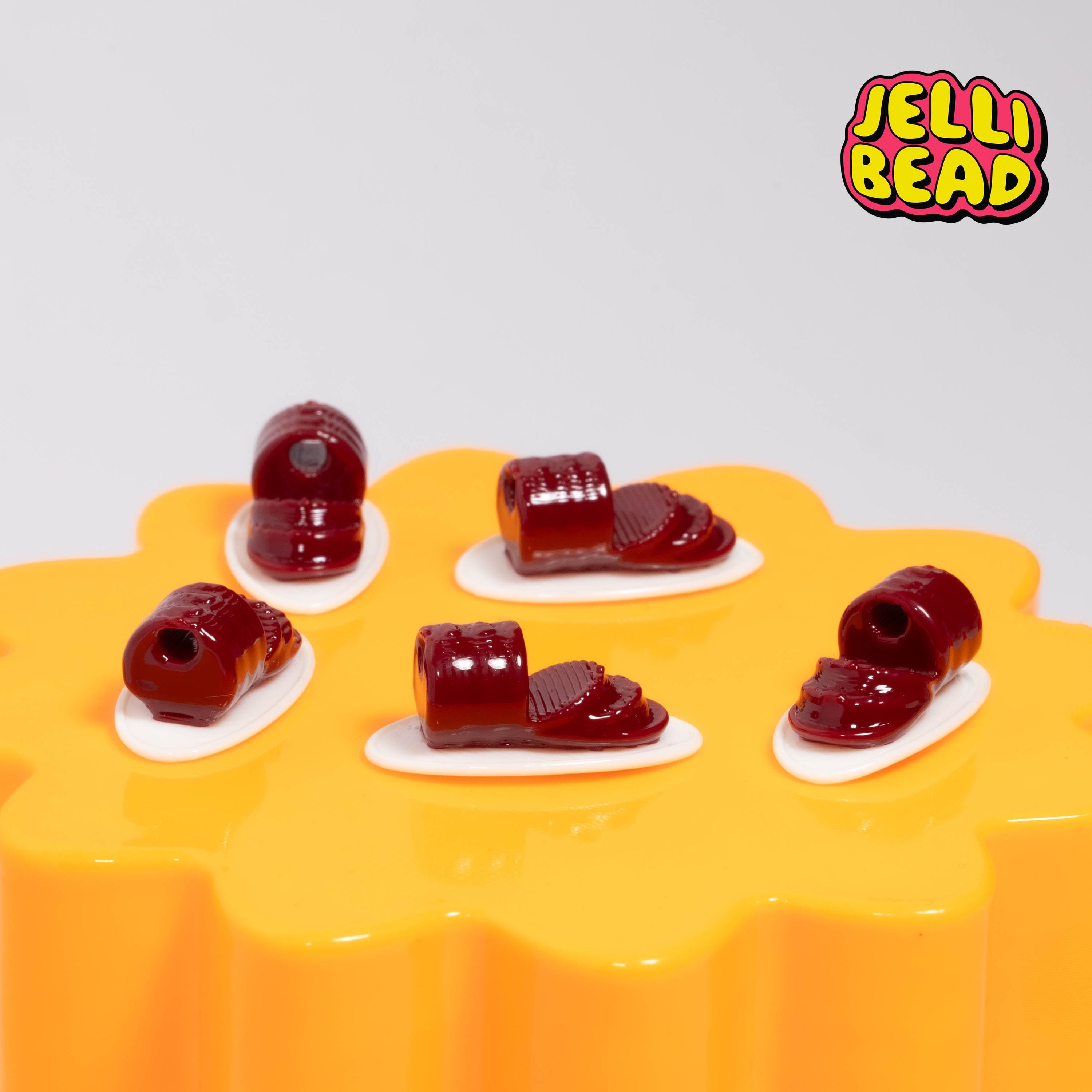 Cranberry Sauce Beads