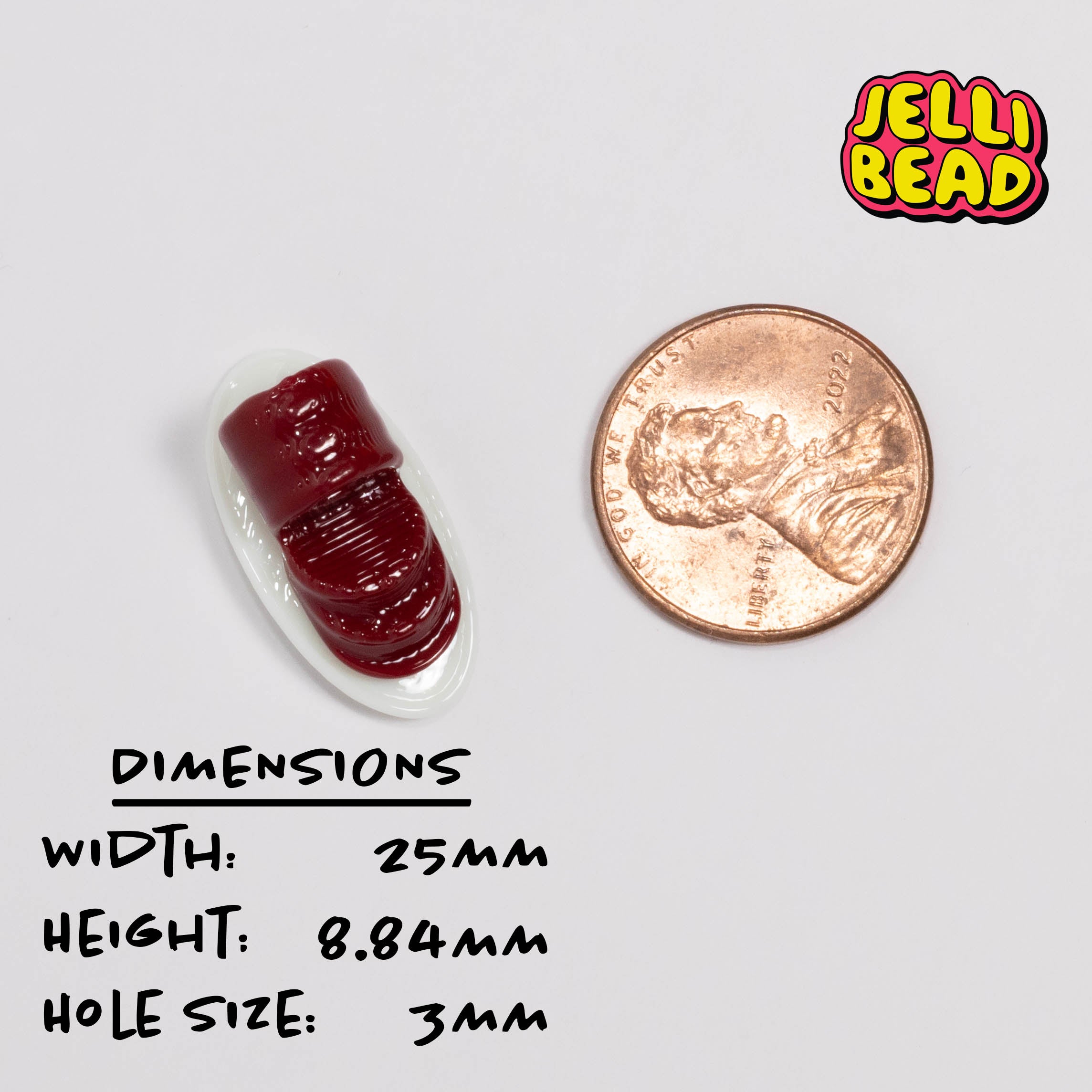 Cranberry Sauce Beads