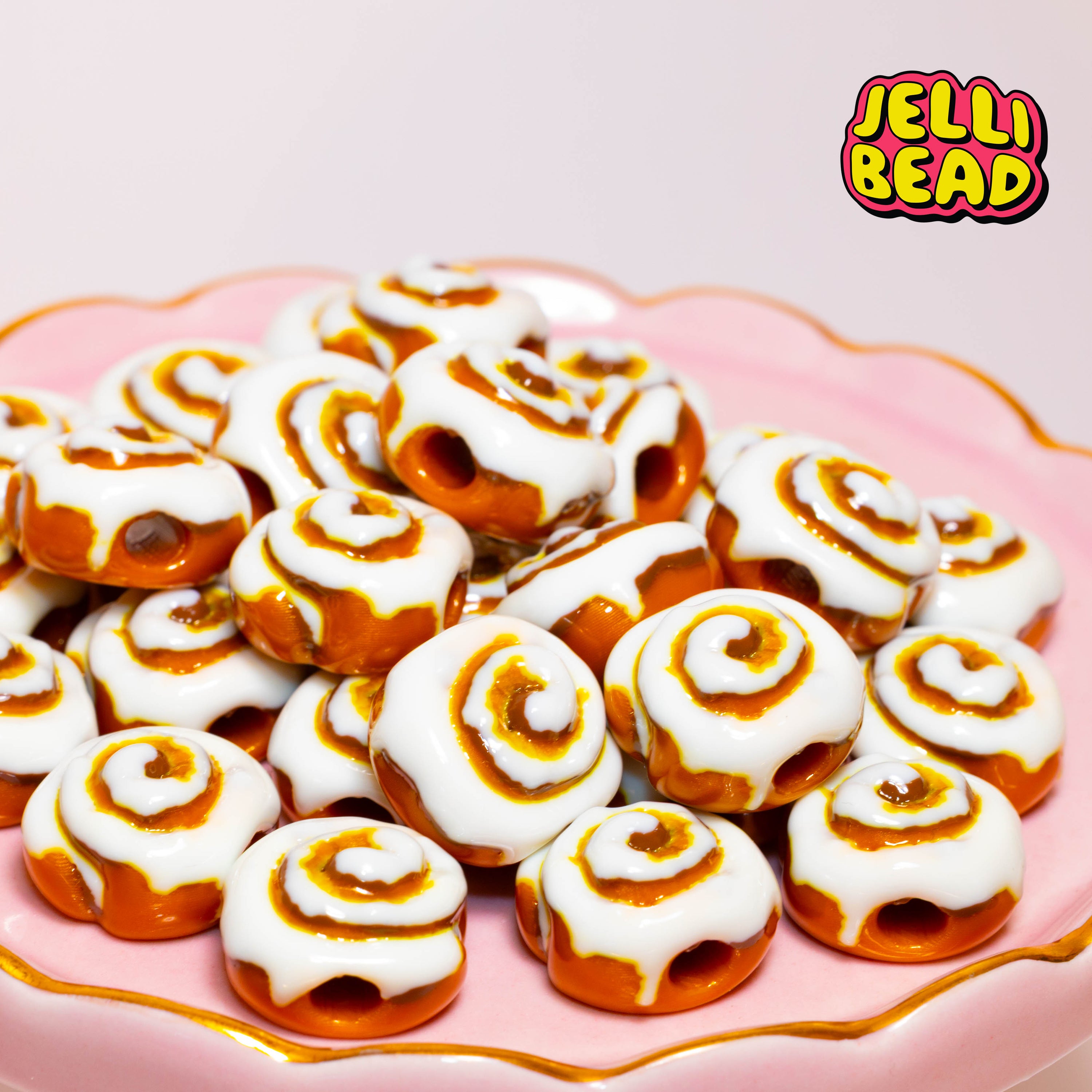 Cinnamon Roll Beads