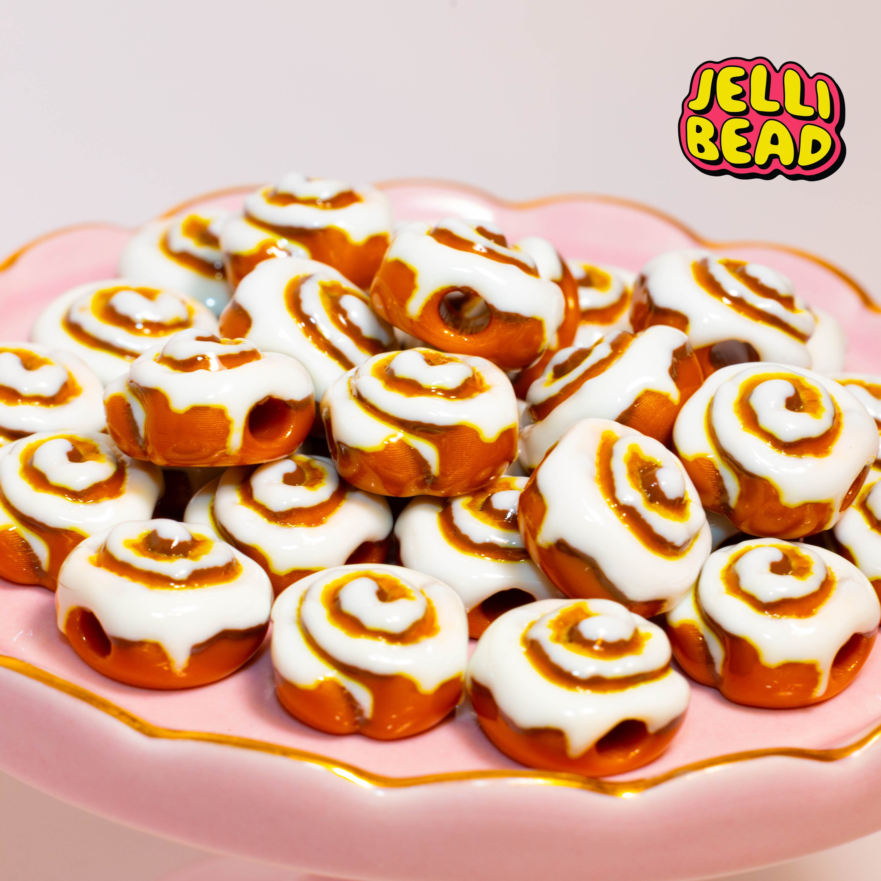 Cinnamon Roll Beads