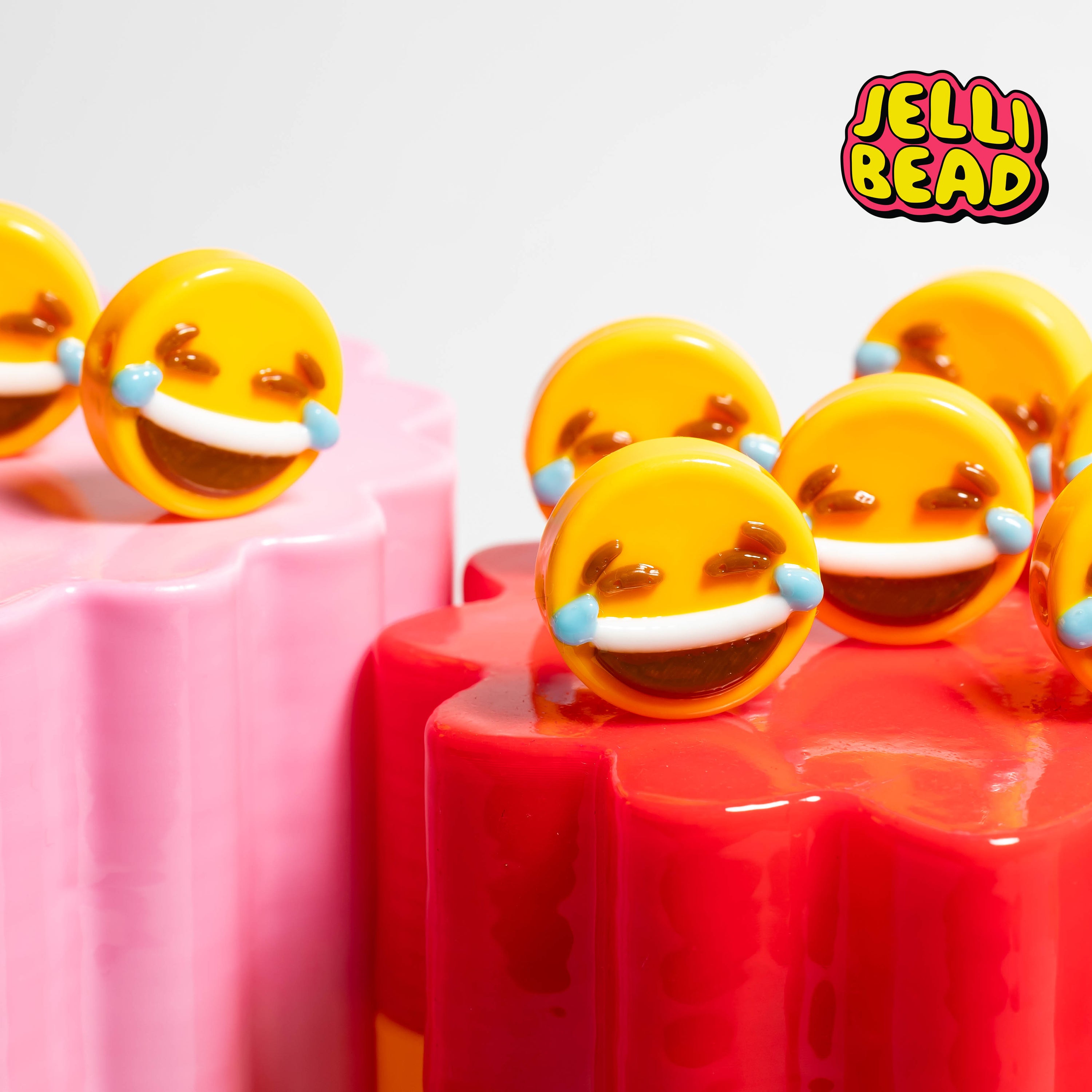 Crying Laughing Emoji Beads