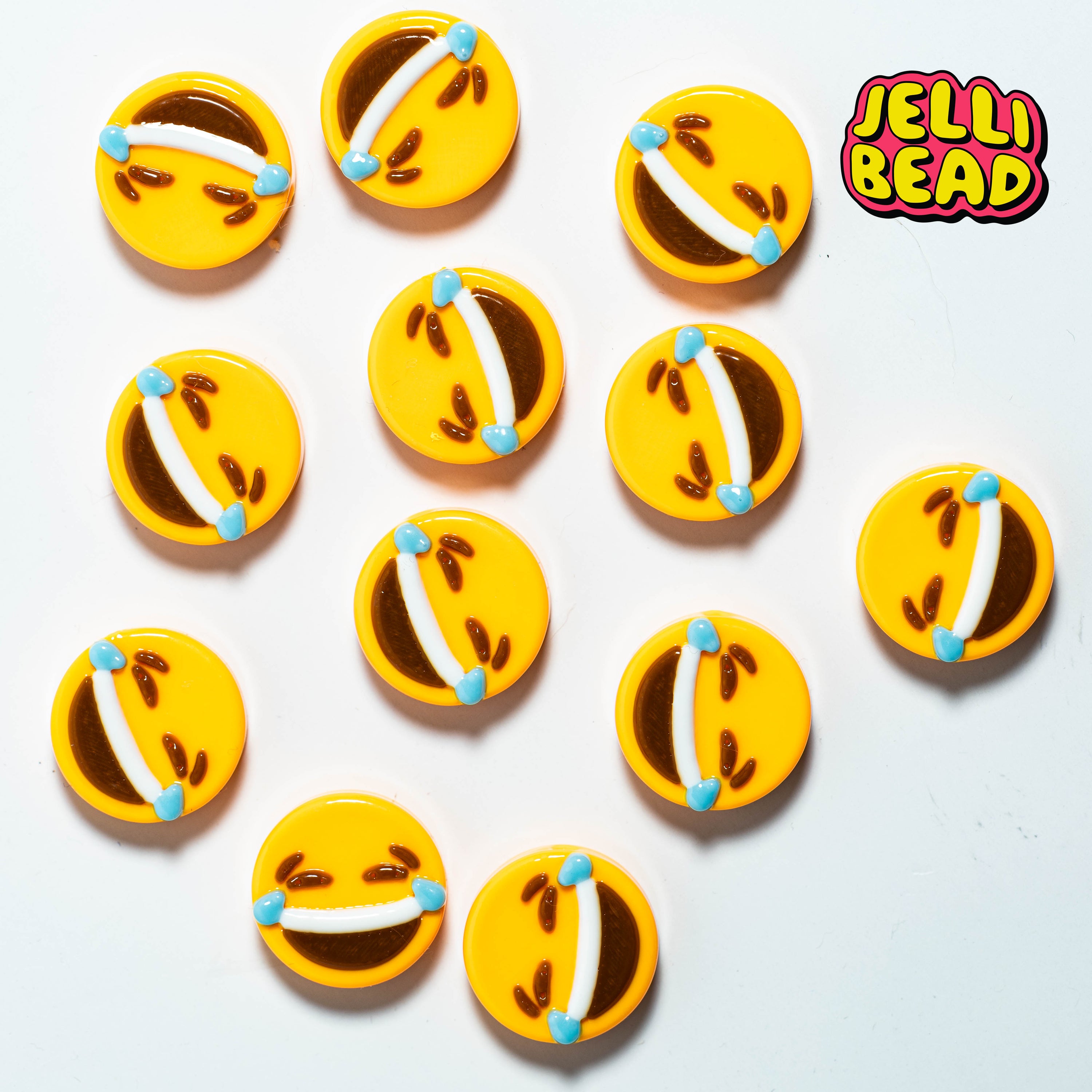 Crying Laughing Emoji Beads
