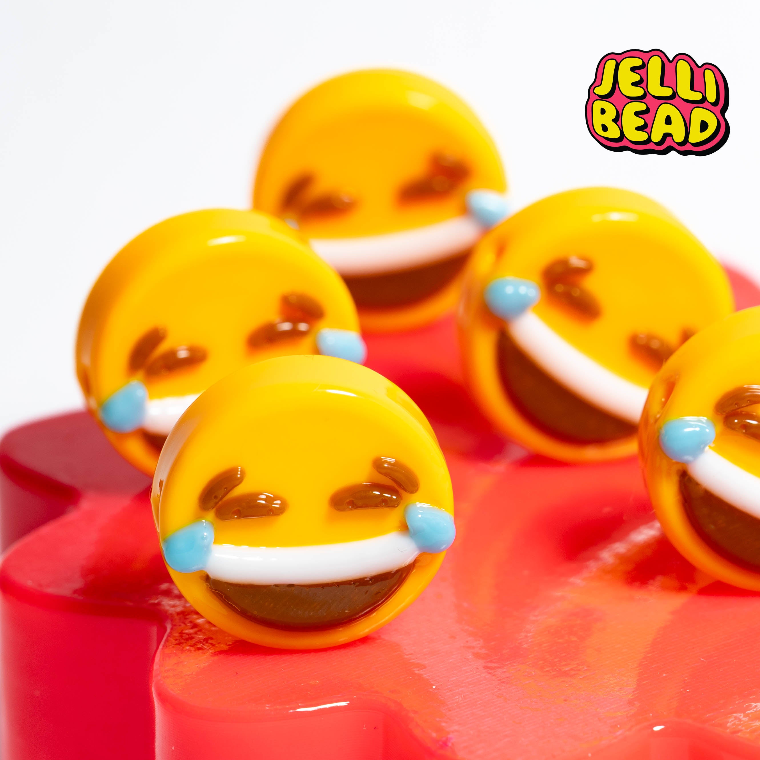 Crying Laughing Emoji Beads