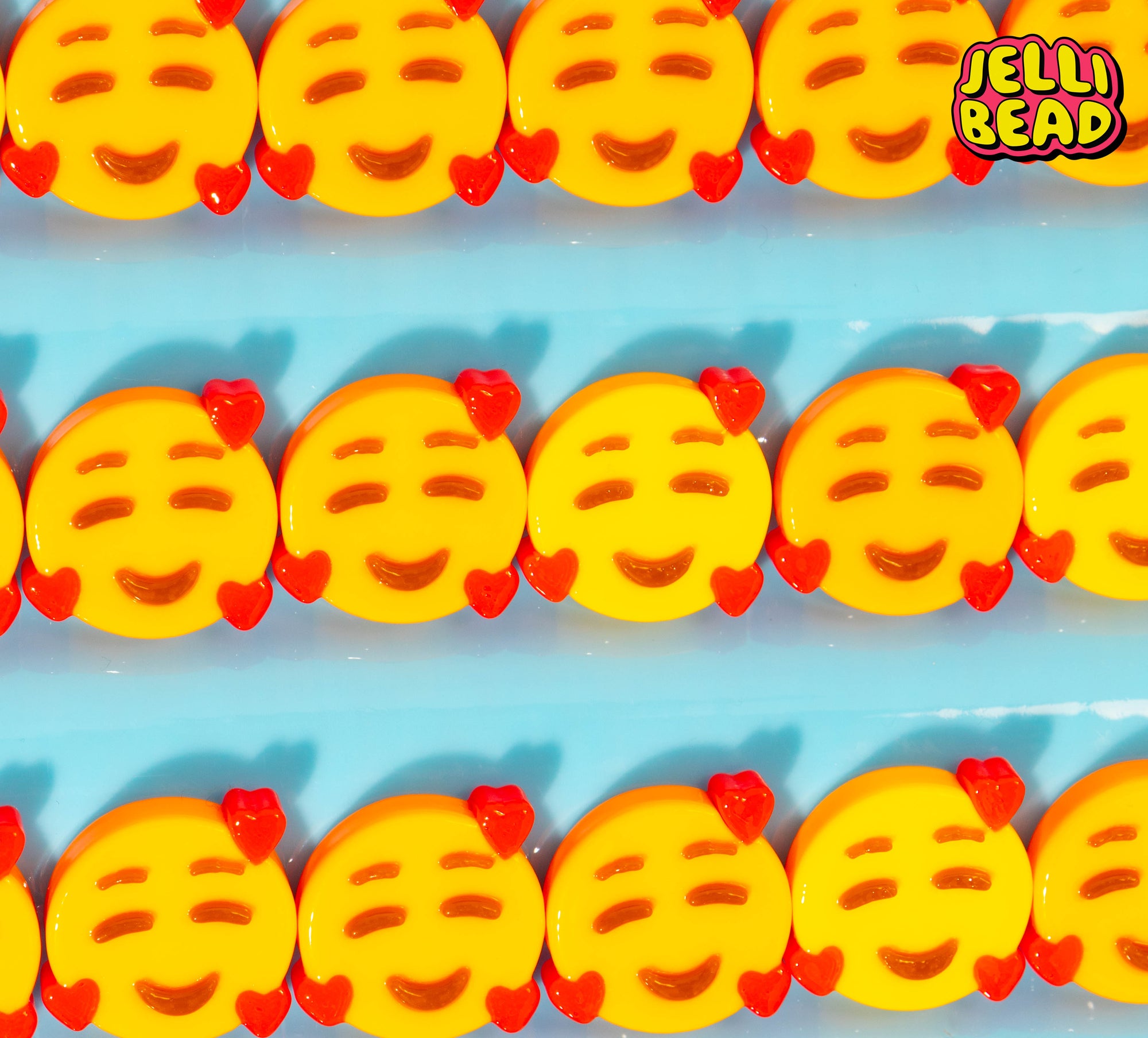 Heart Face Emoji Beads
