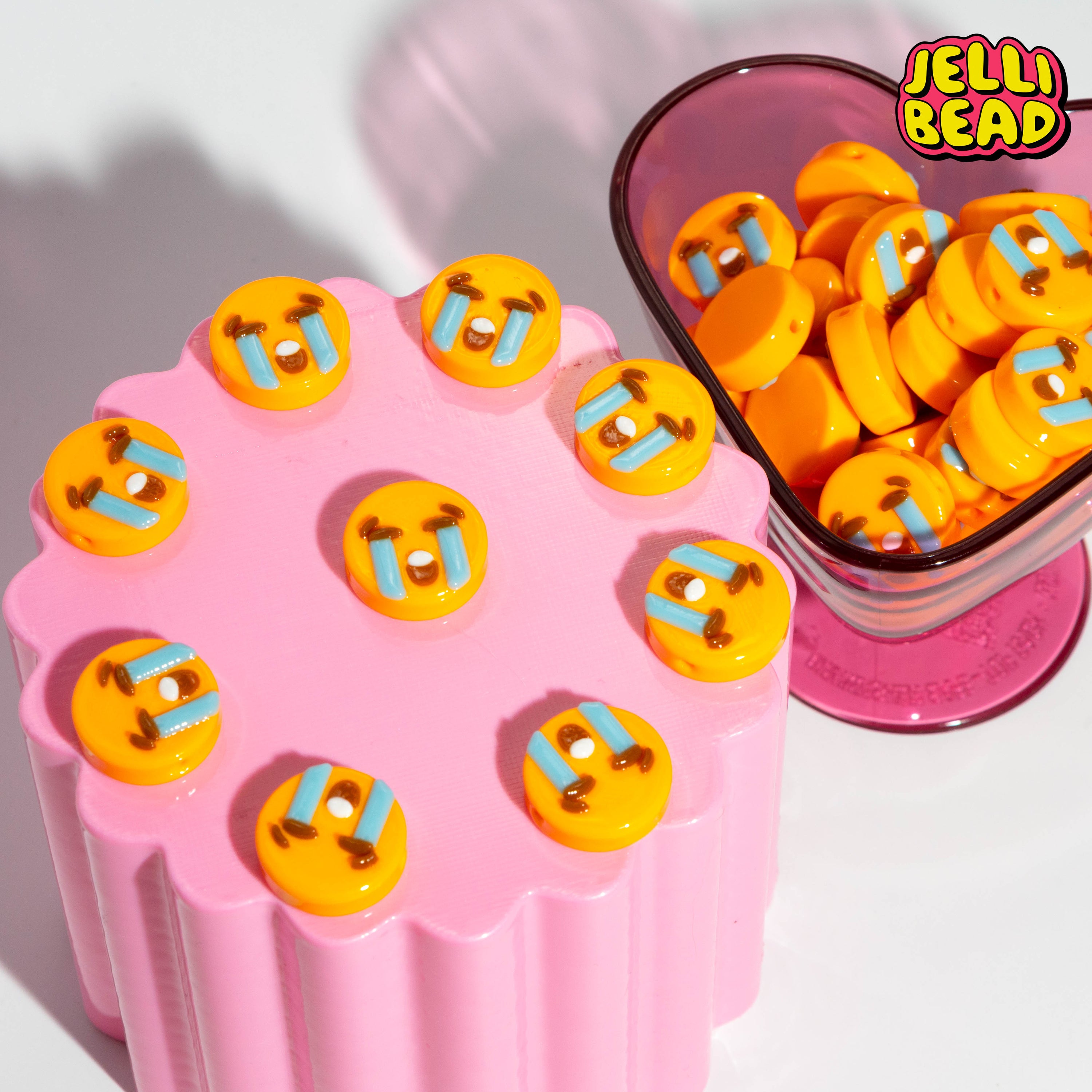 Crying Emoji Beads
