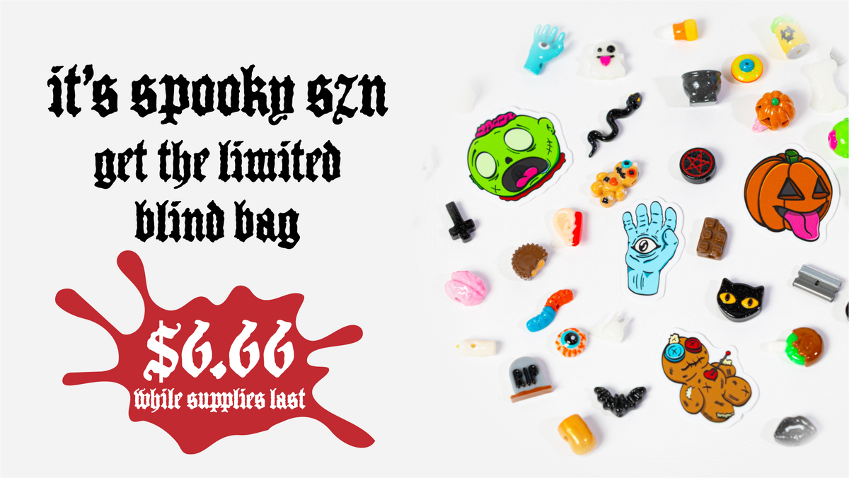 It's spooky szn: get the limited Sweet n Spooky Blind Bag of Halloween kandi beads, $6.66 while supplies last