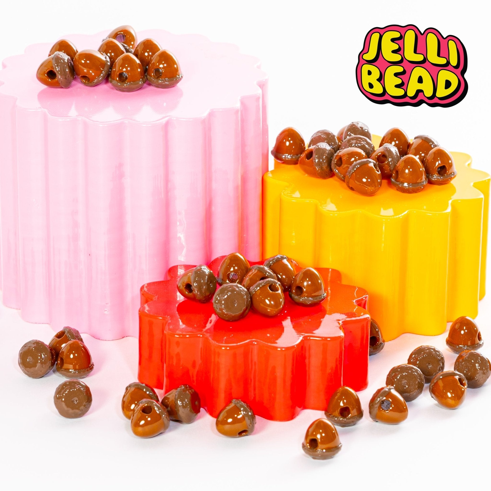 Acorn Beads - Jelli Bead Kandi Beads