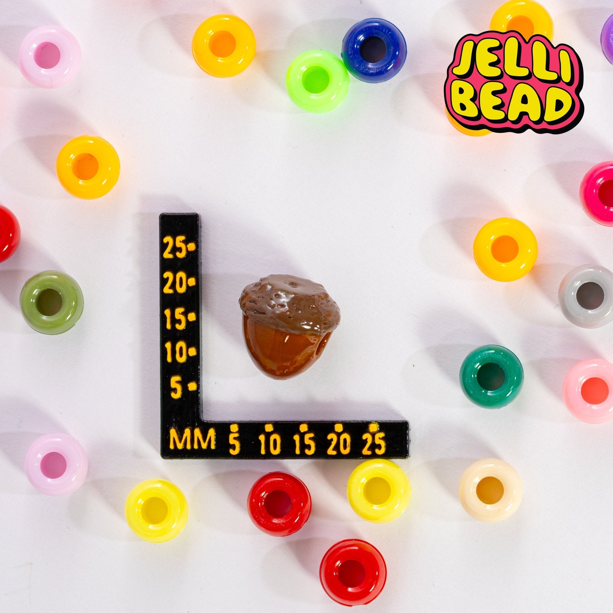 Acorn Beads - Jelli Bead Kandi Beads