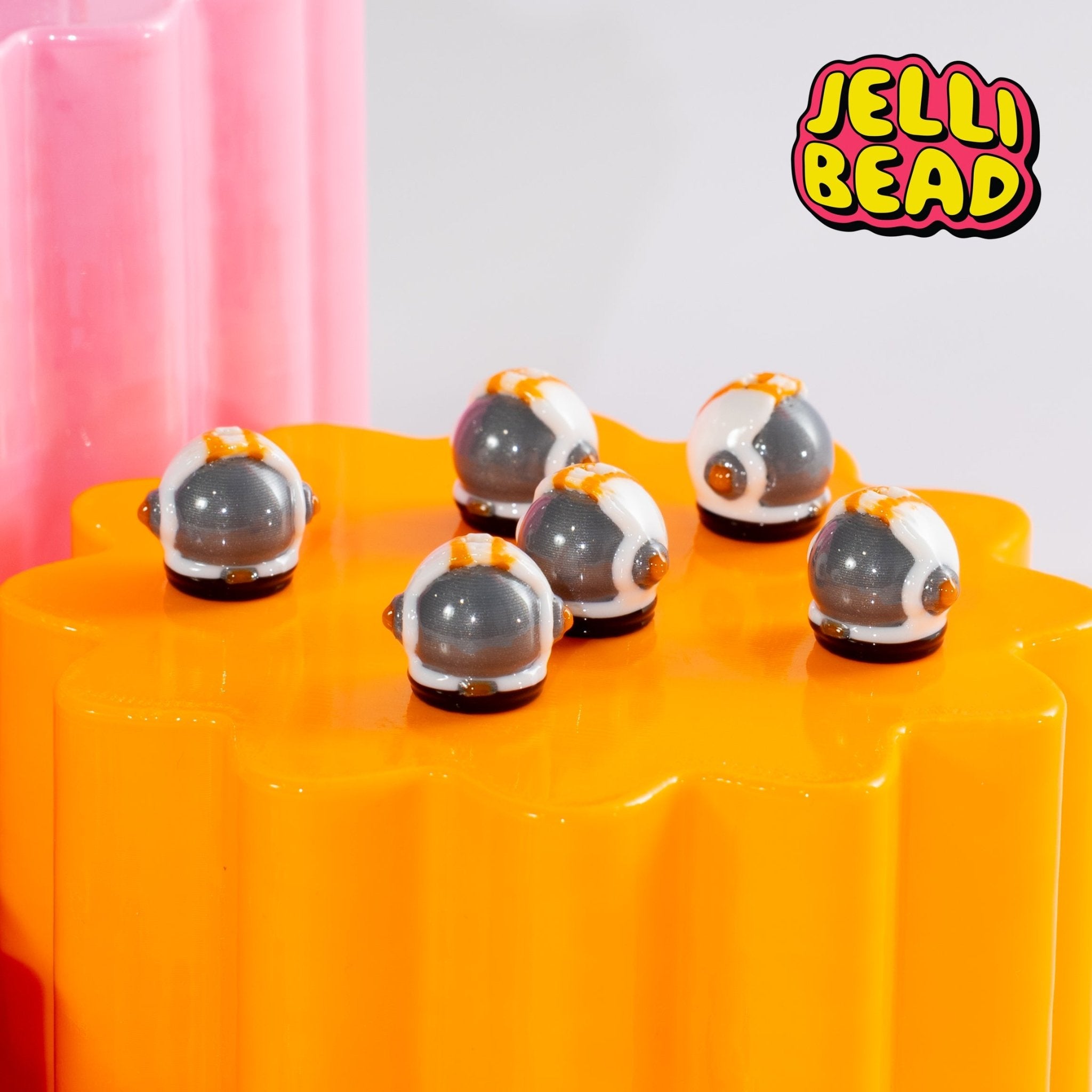 Astronaut Helmet Beads - Jelli Bead Kandi Beads