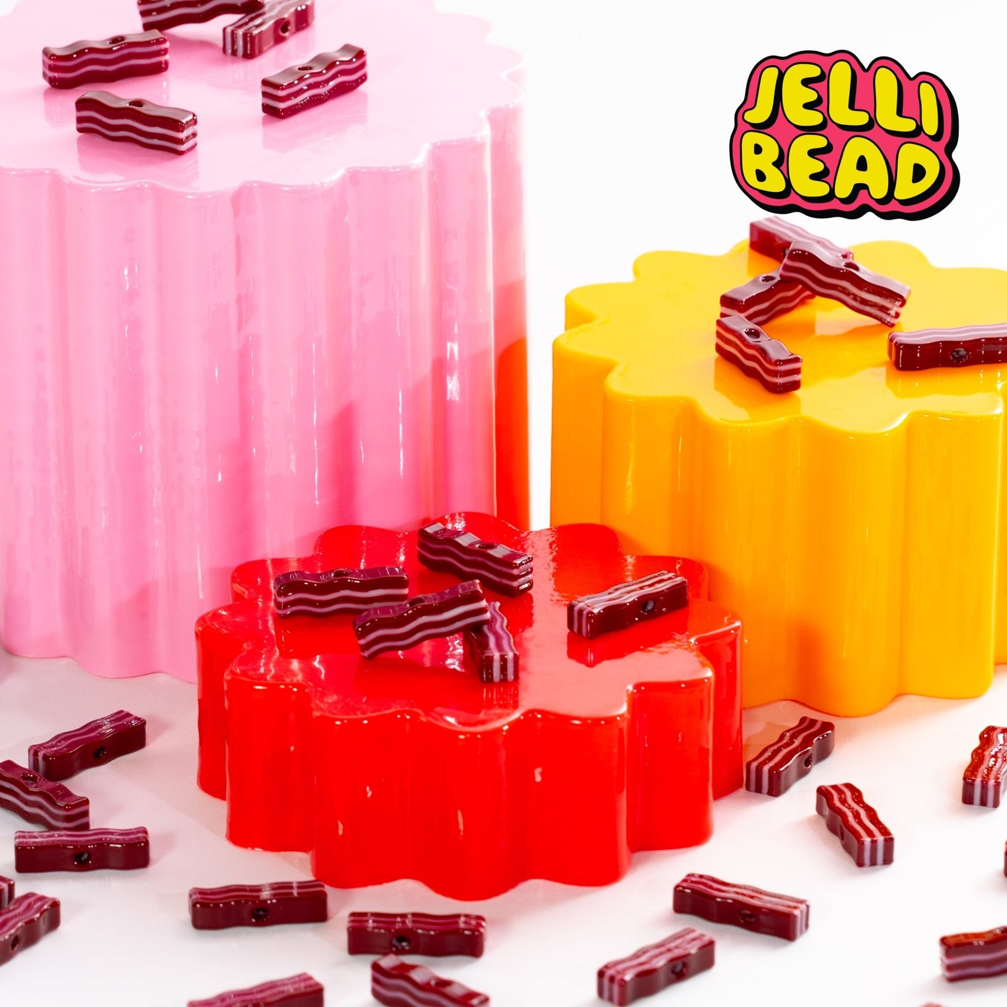 Bacon Beads - Jelli Bead Kandi Beads