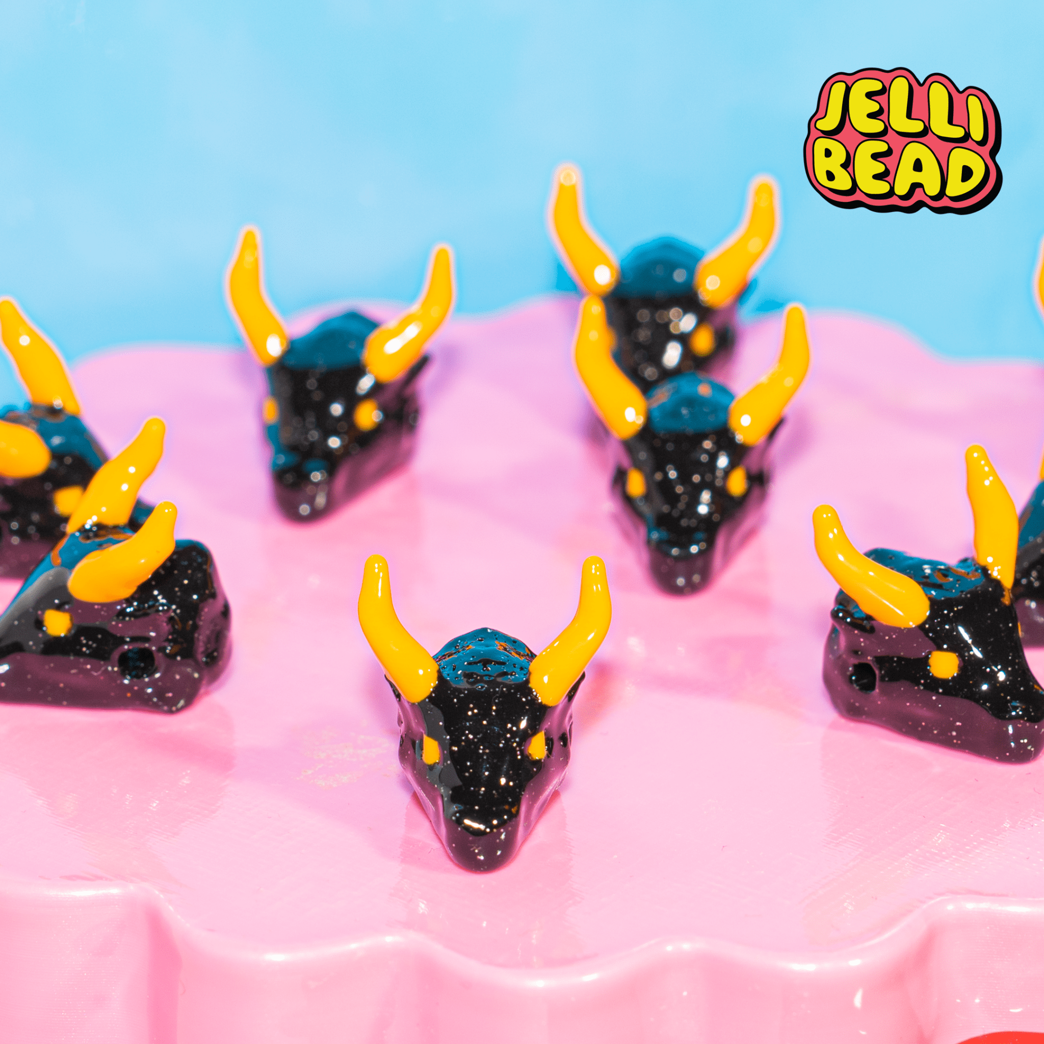 Baphomet Beads - Jelli Bead Kandi Beads