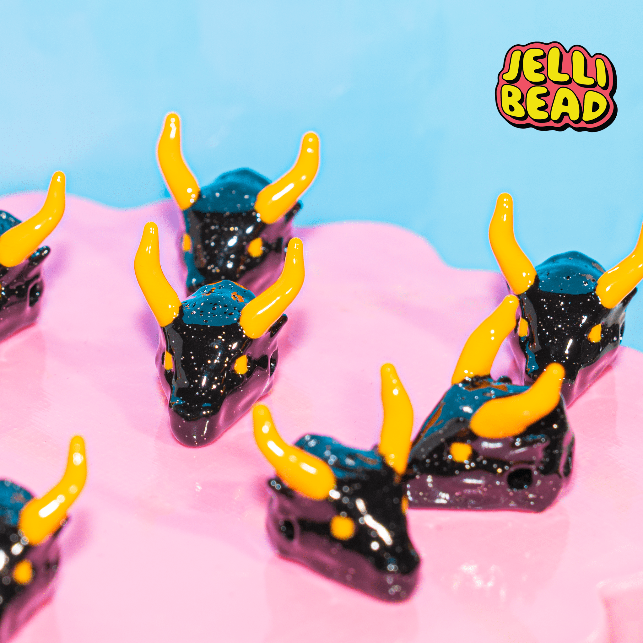 Baphomet Beads - Jelli Bead Kandi Beads