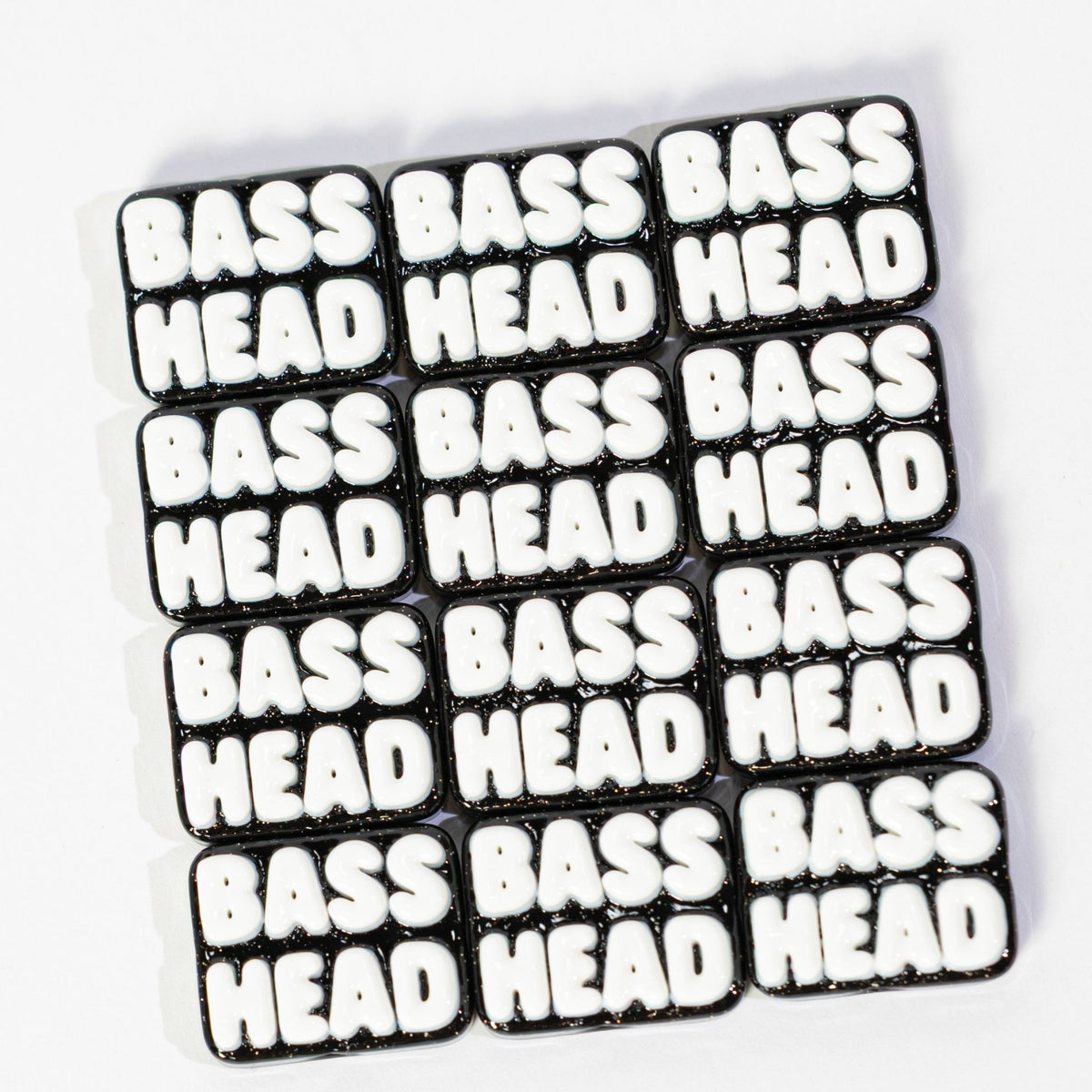 "Bass Head" Beads - Jelli Bead Kandi Beads