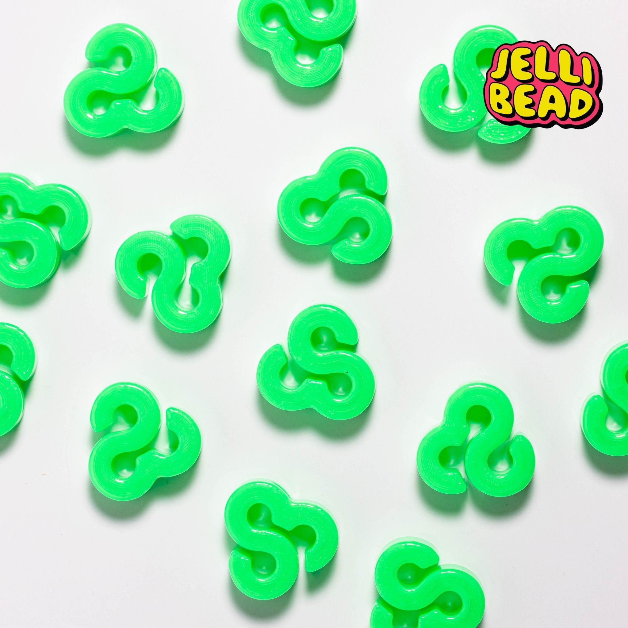 Blacklight Bonnaroo Beads - Jelli Bead Kandi Beads