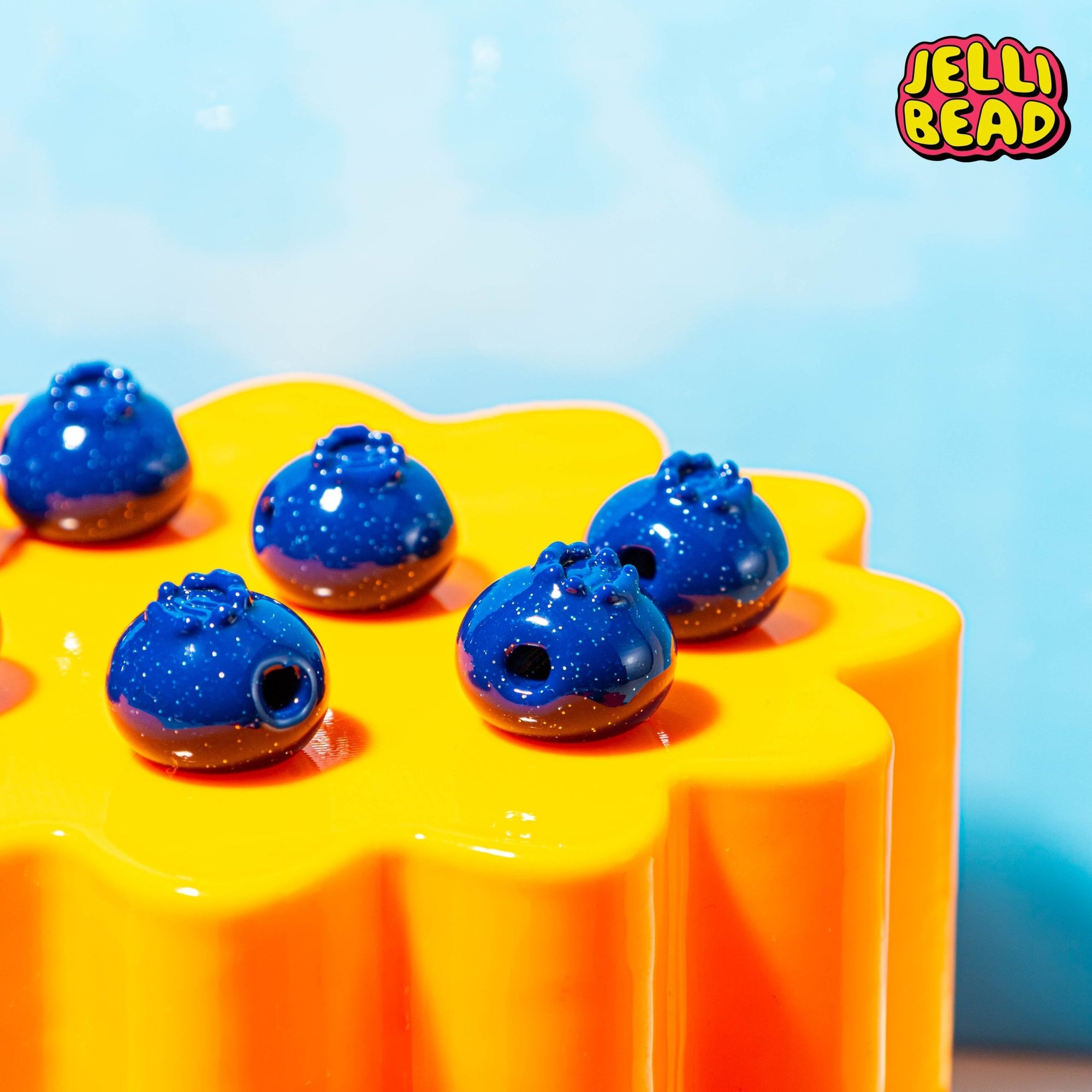 Blueberry Beads - Jelli Bead Kandi Beads
