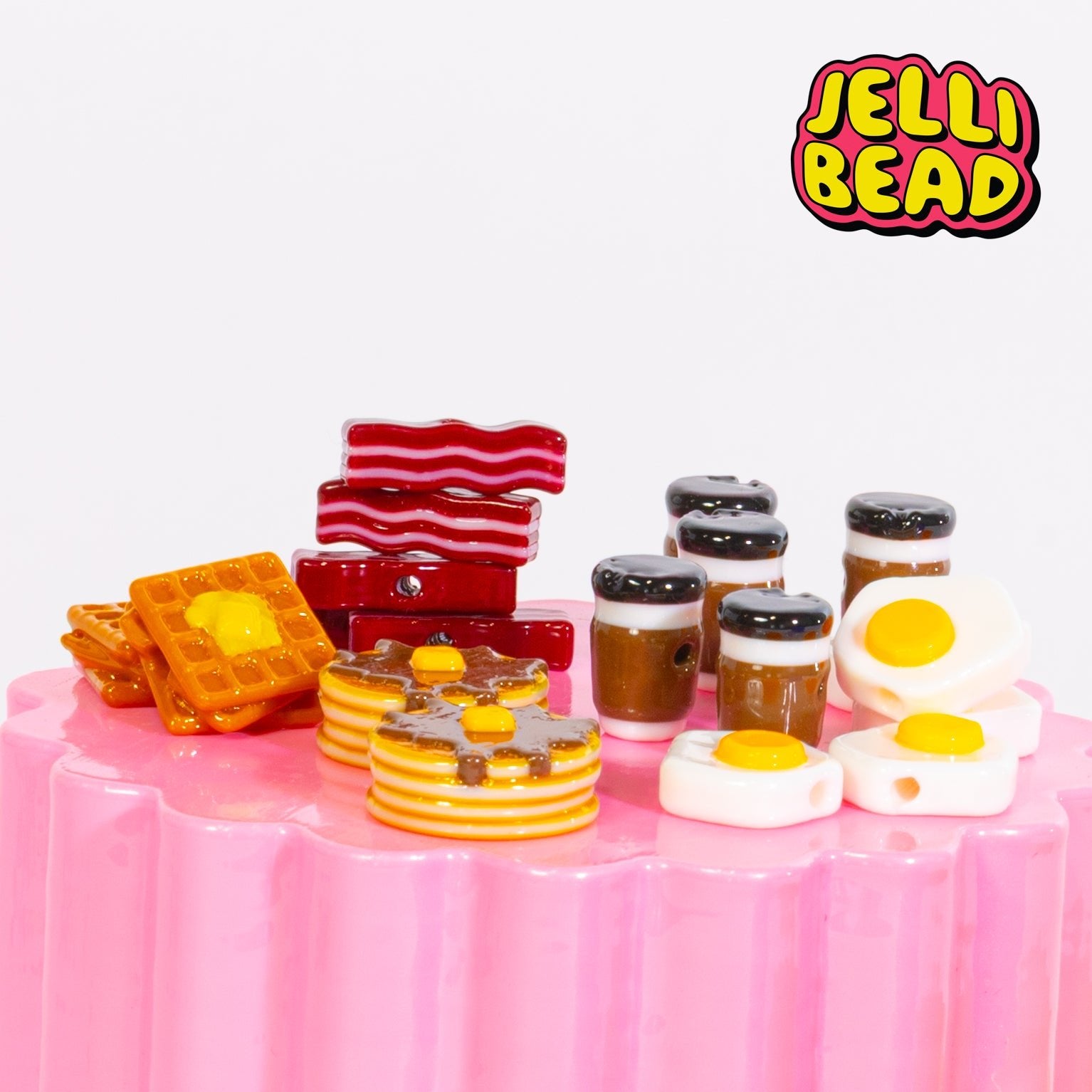 Breakfast Mega Variety Pack - Jelli Bead Kandi Beads