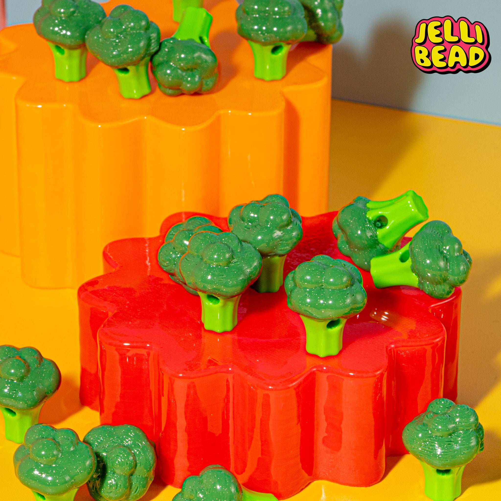 Broccoli Beads - Jelli Bead Kandi Beads