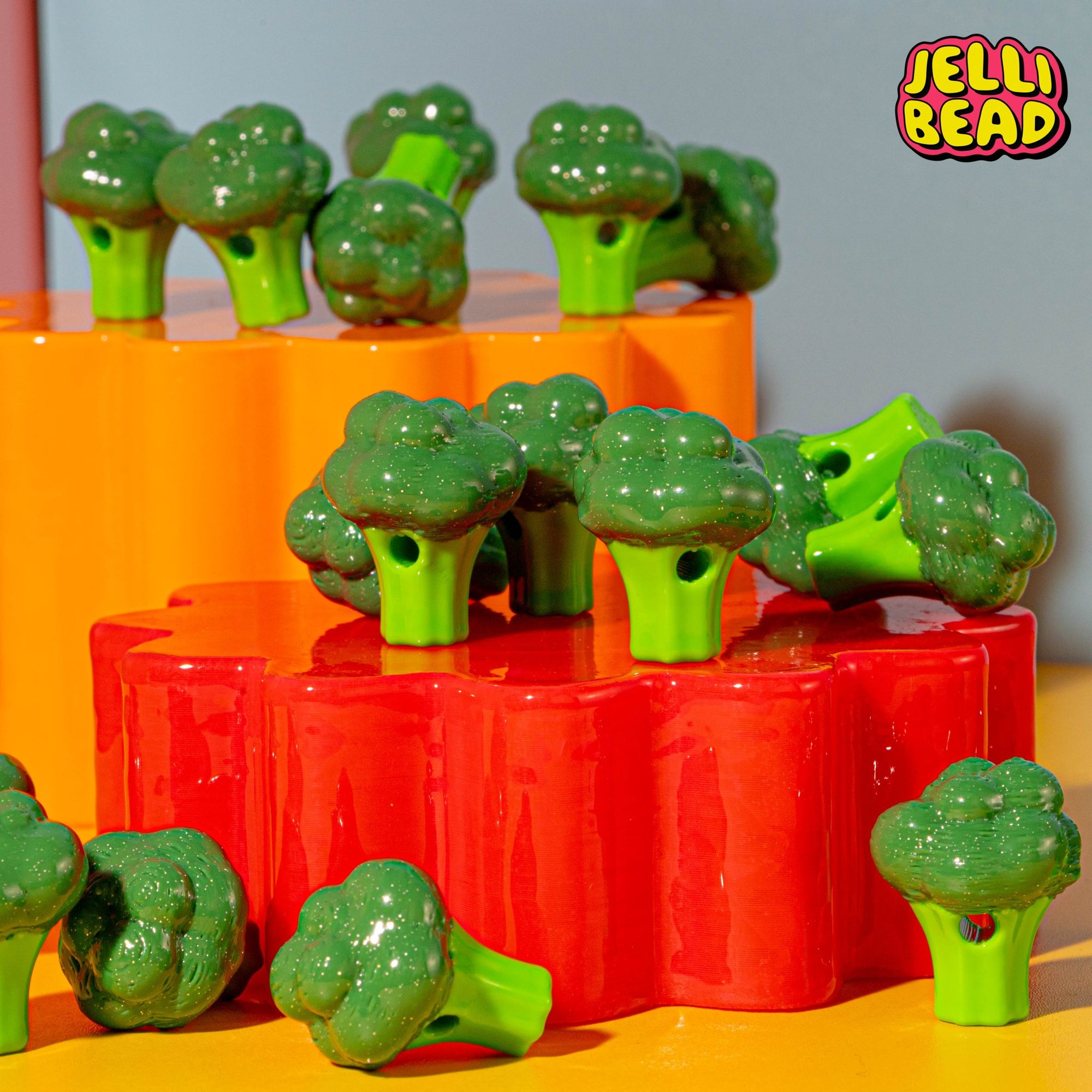 Broccoli Beads - Jelli Bead Kandi Beads