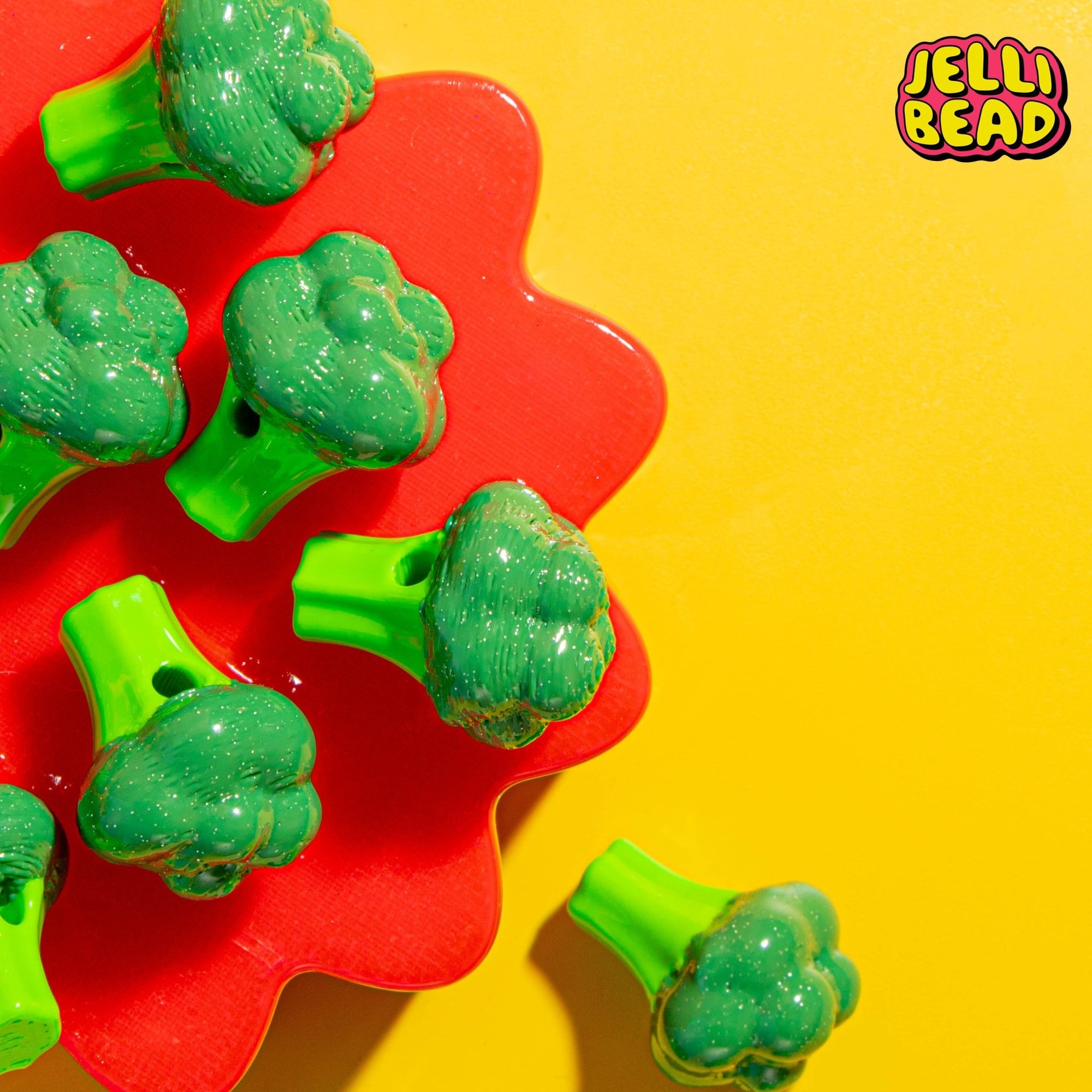 Broccoli Beads - Jelli Bead Kandi Beads