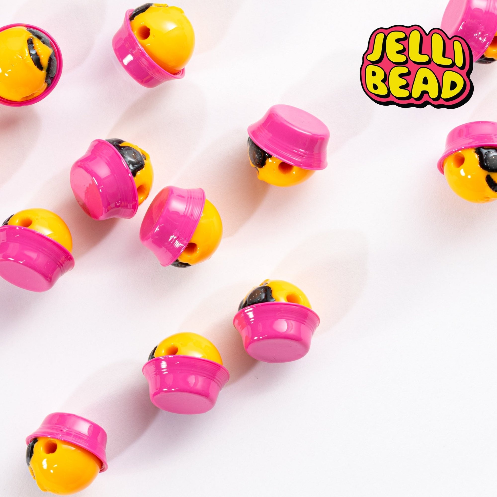 Bucket Head Beads - Jelli Bead Kandi Beads