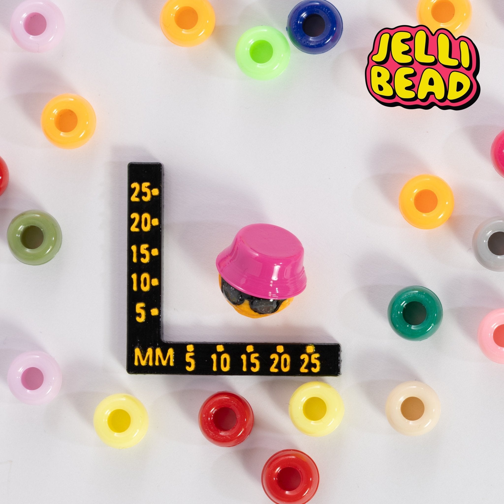 Bucket Head Beads - Jelli Bead Kandi Beads