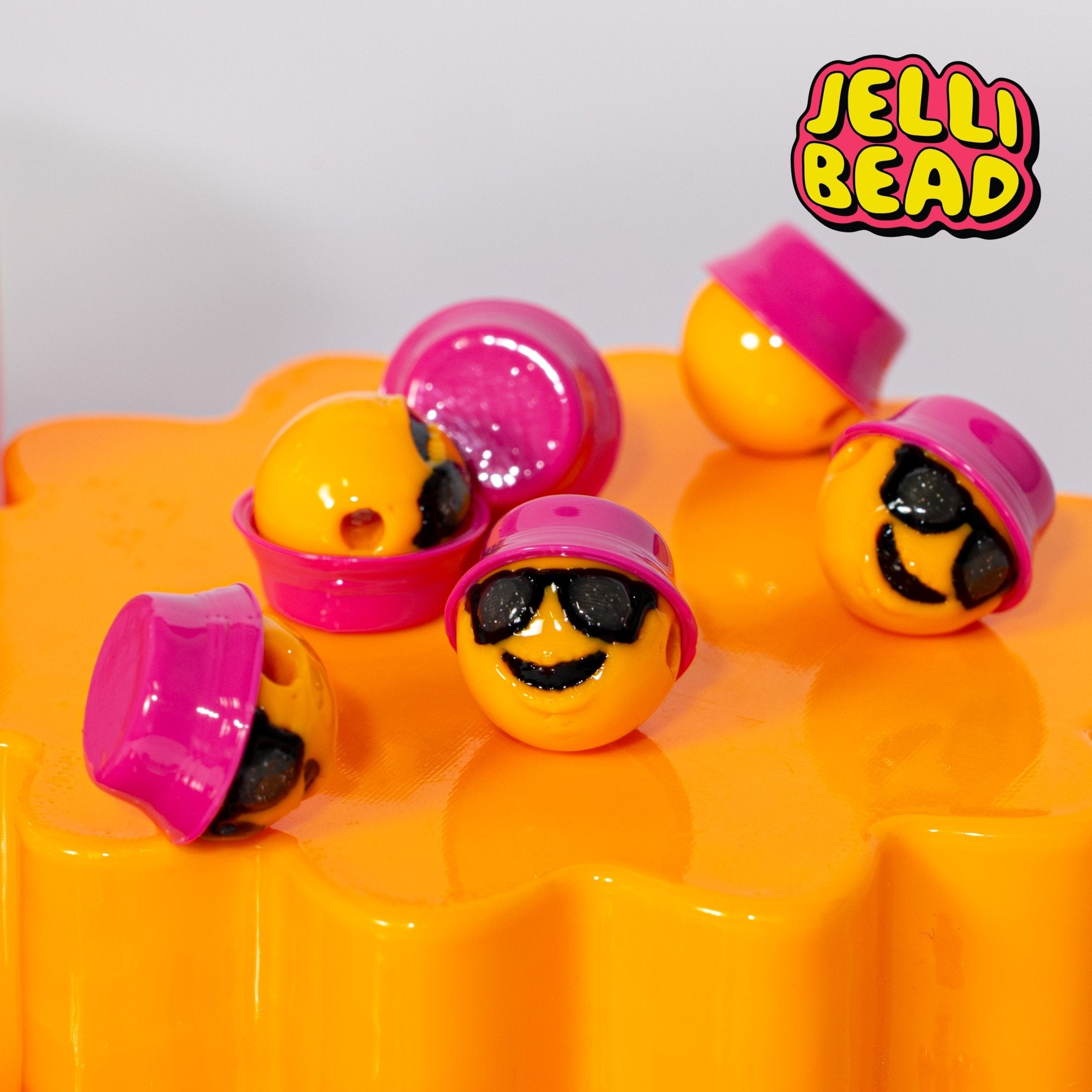 Bucket Head Beads - Jelli Bead Kandi Beads