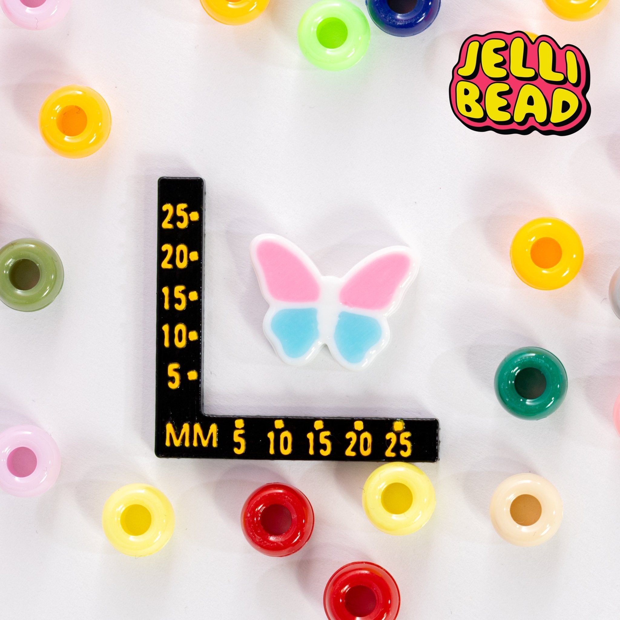 Butterfly Beads - Jelli Bead Kandi Beads