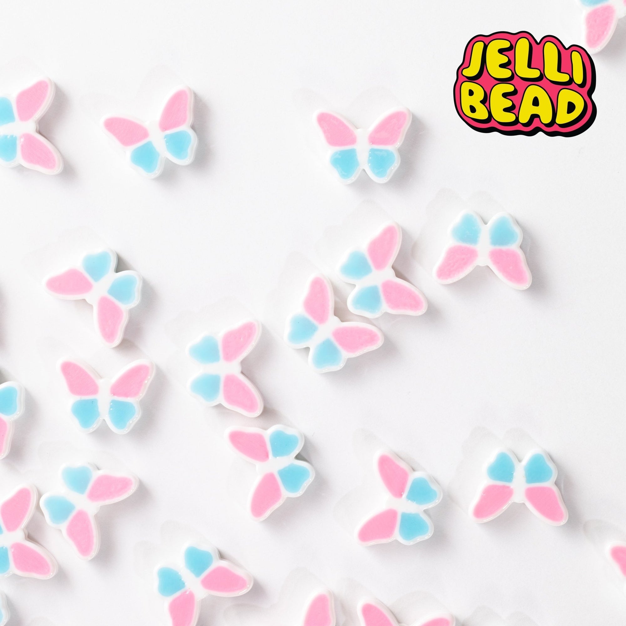 Butterfly Beads - Jelli Bead Kandi Beads