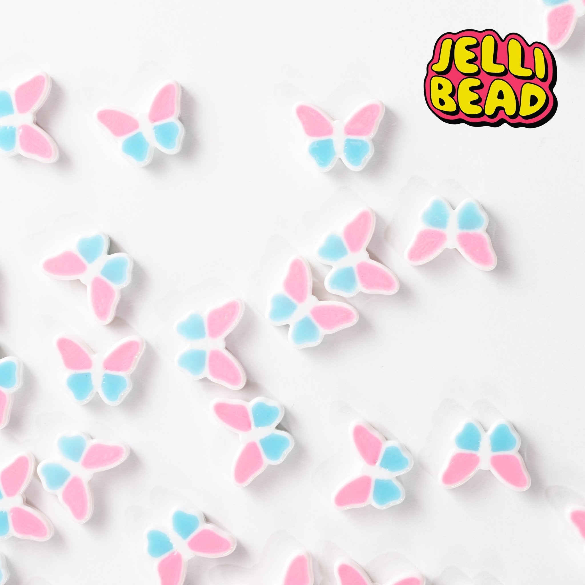 Butterfly Beads - Jelli Bead Kandi Beads