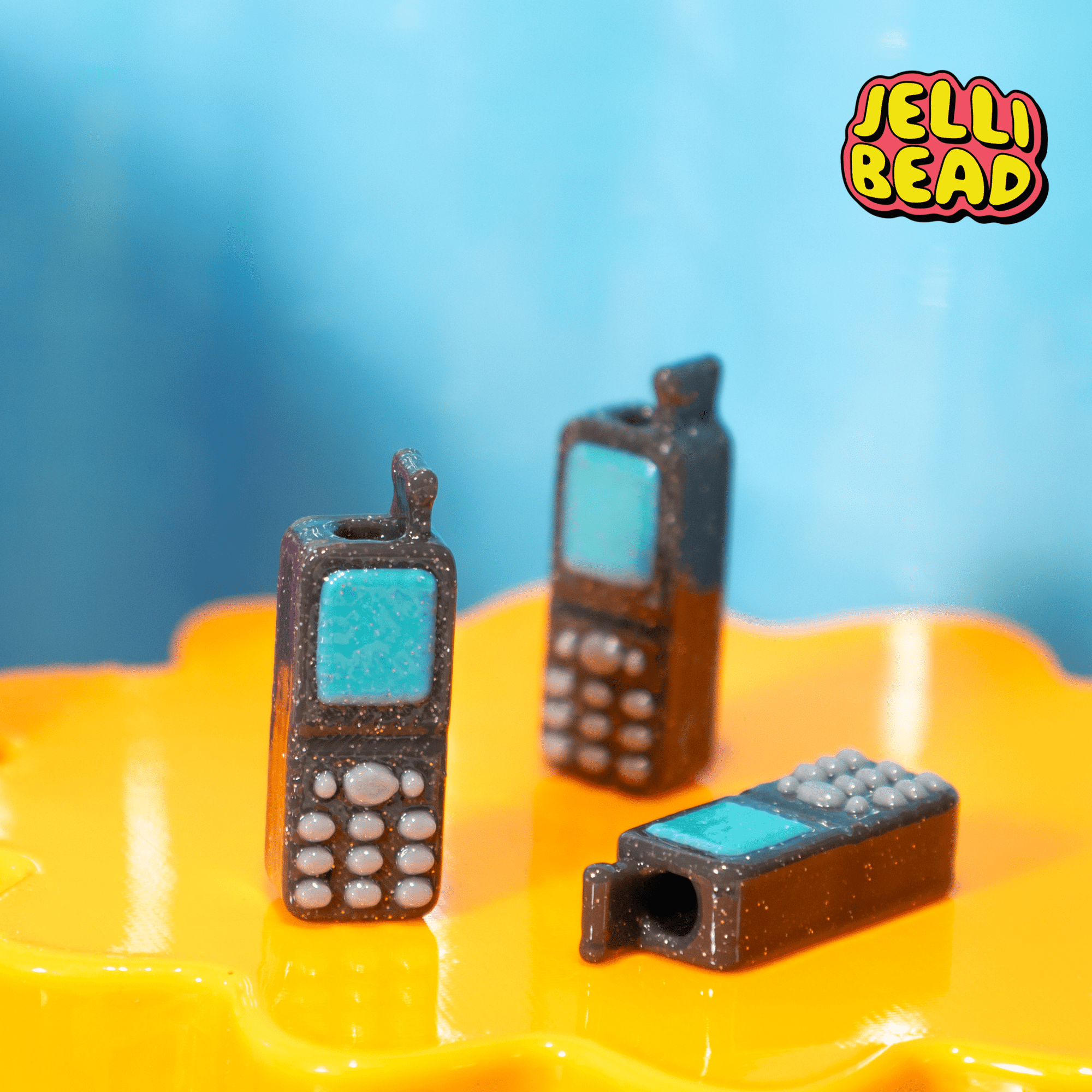 Cell Phone Beads - Jelli Bead Kandi Beads