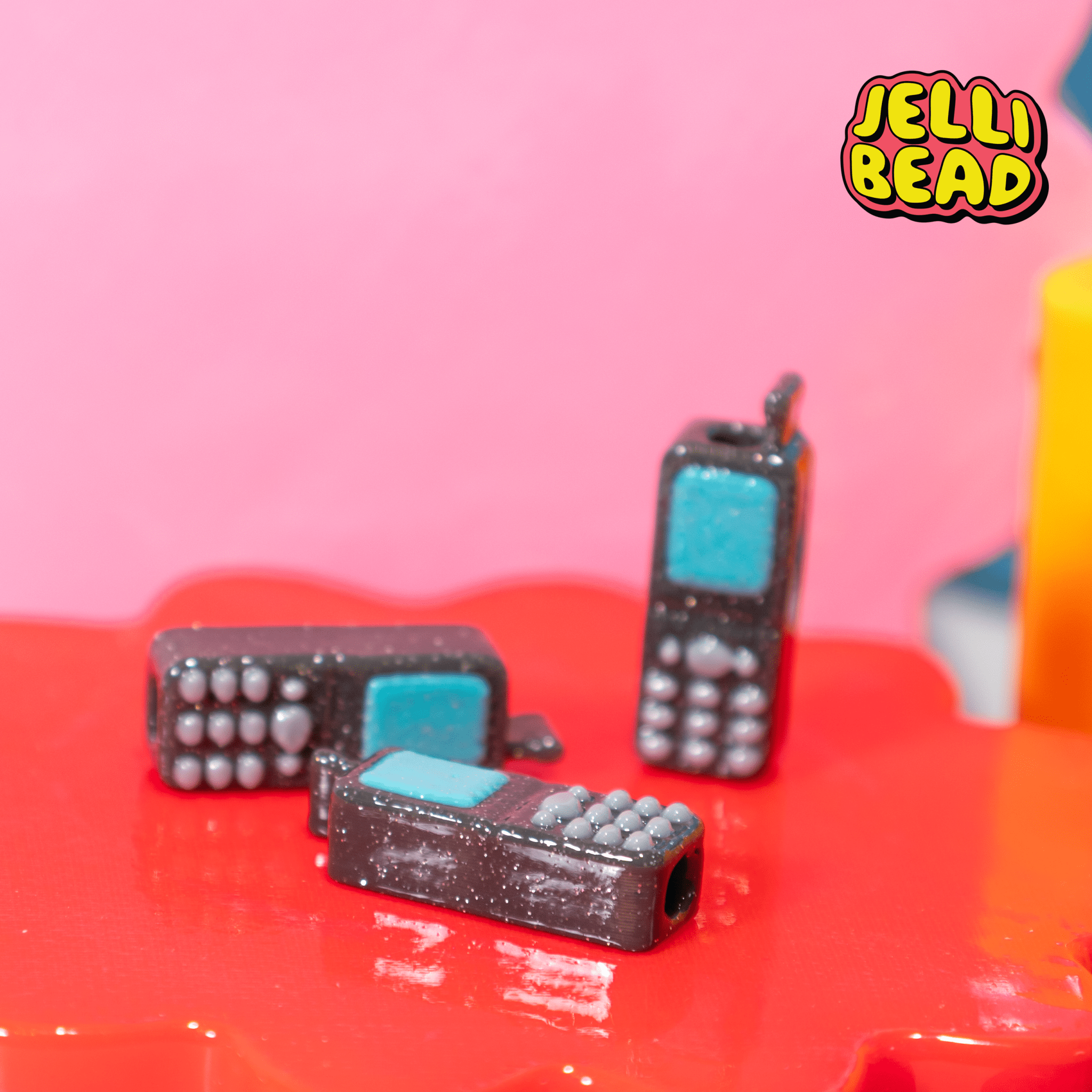 Cell Phone Beads - Jelli Bead Kandi Beads