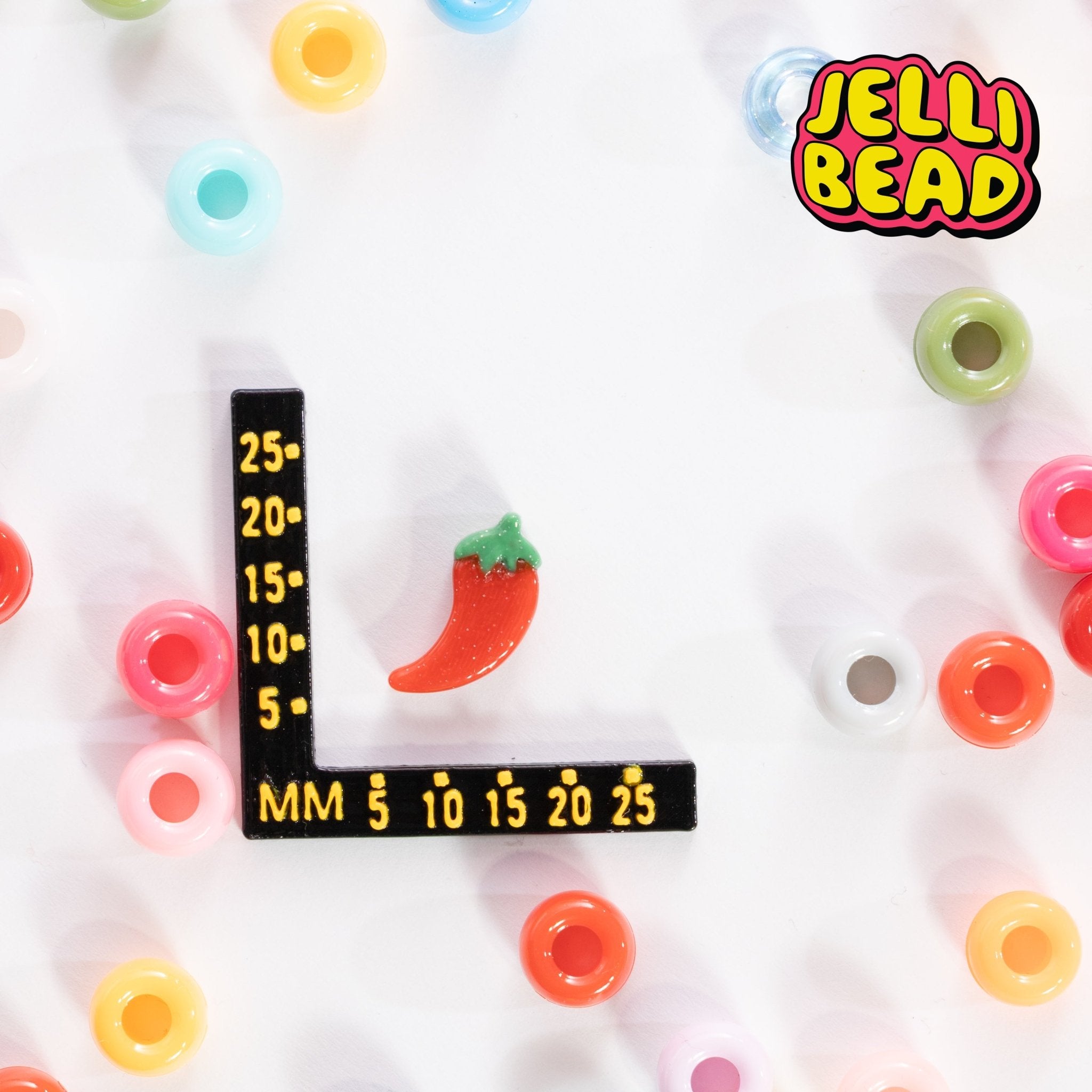 Chili Pepper Beads - Jelli Bead Kandi Beads