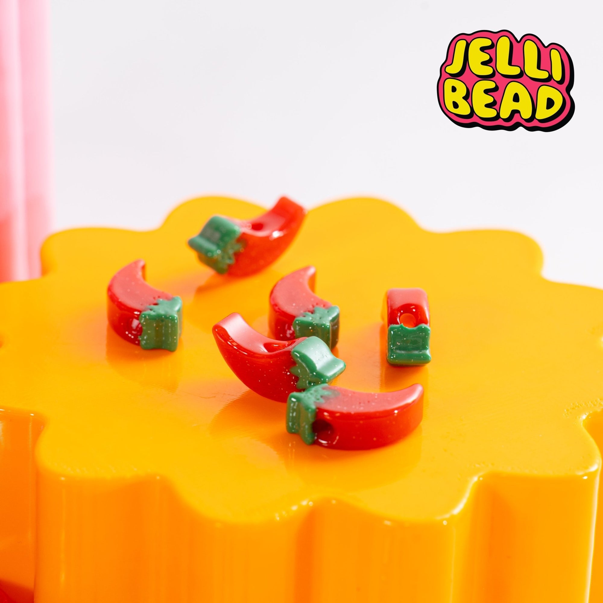 Chili Pepper Beads - Jelli Bead Kandi Beads