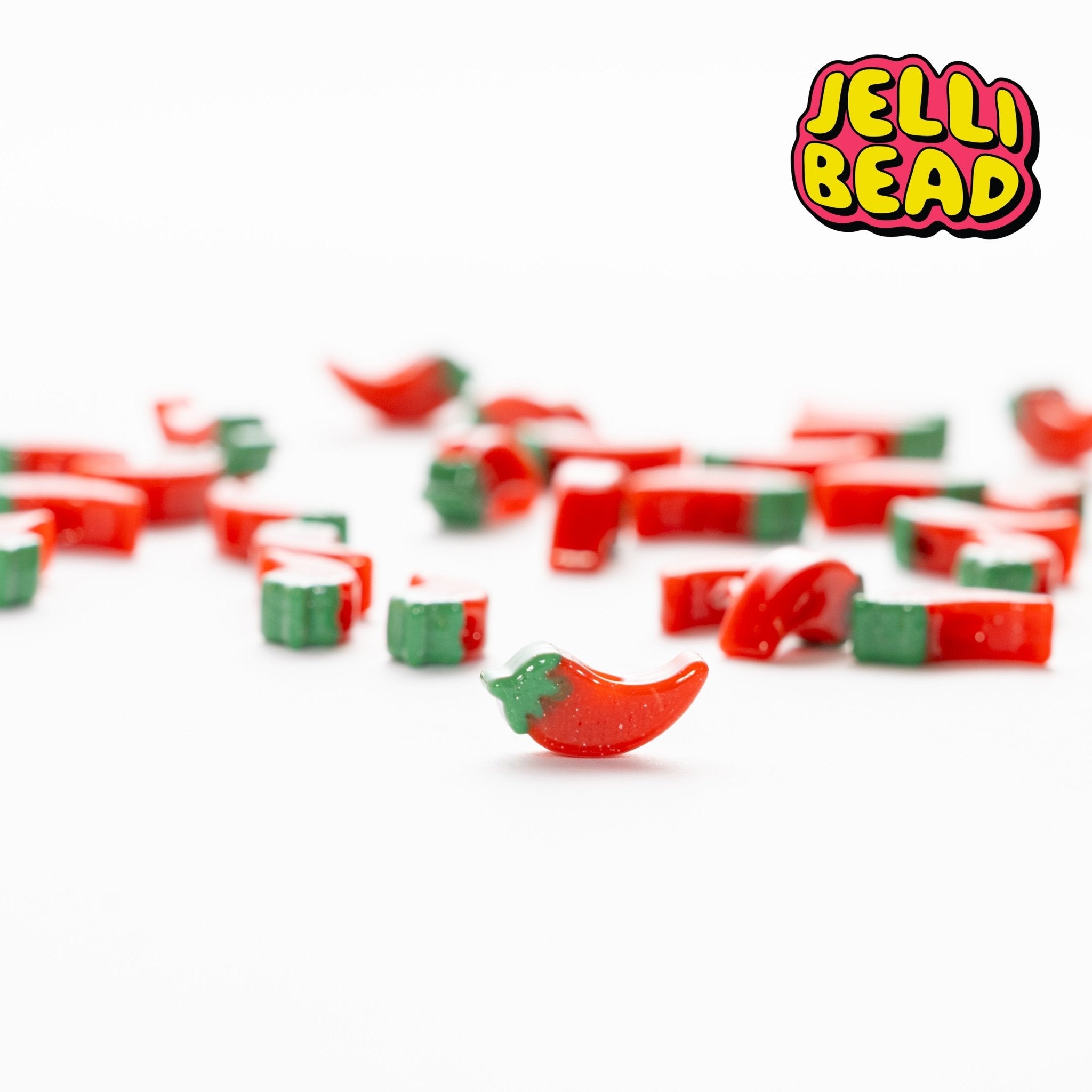 Chili Pepper Beads - Jelli Bead Kandi Beads
