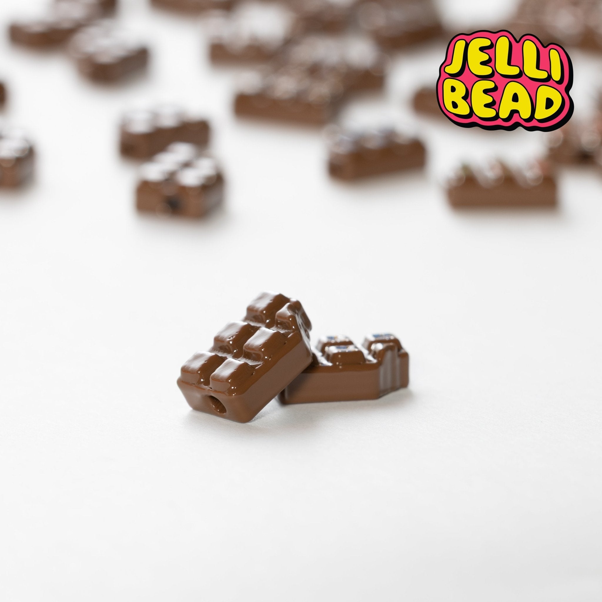 Chocolate Bar Beads - Jelli Bead Kandi Beads