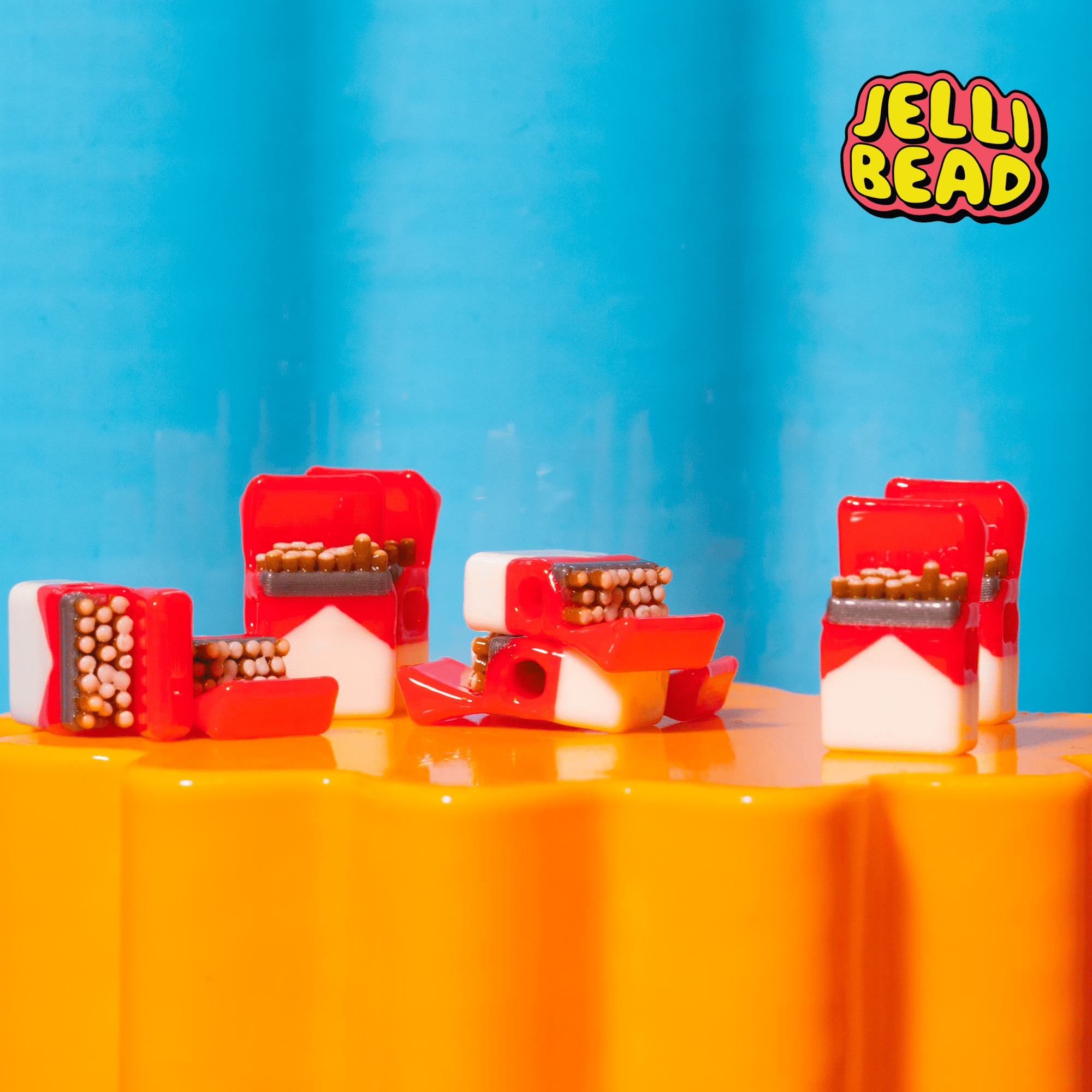 Ciggy Pack Beads - Jelli Bead Kandi Beads