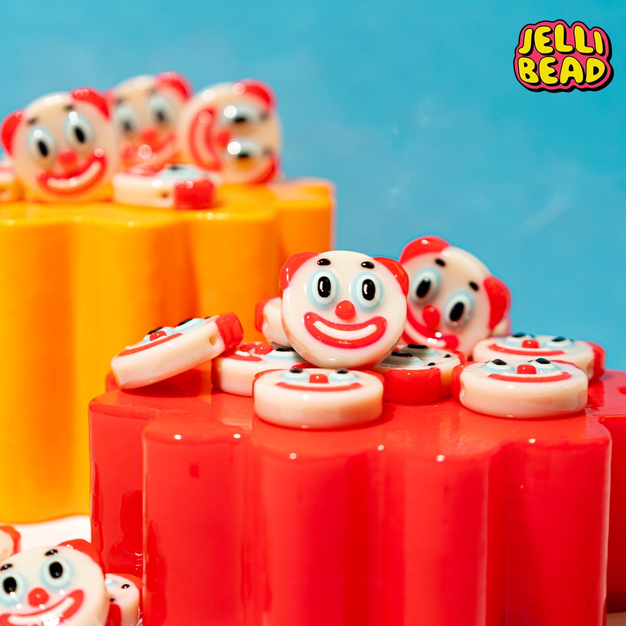 Clown Beads - Jelli Bead Kandi Beads