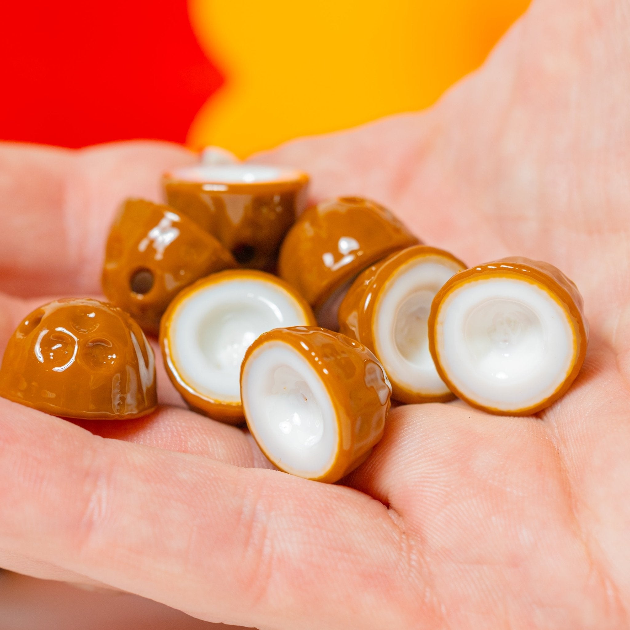 Coconut Beads - Jelli Bead Kandi Beads