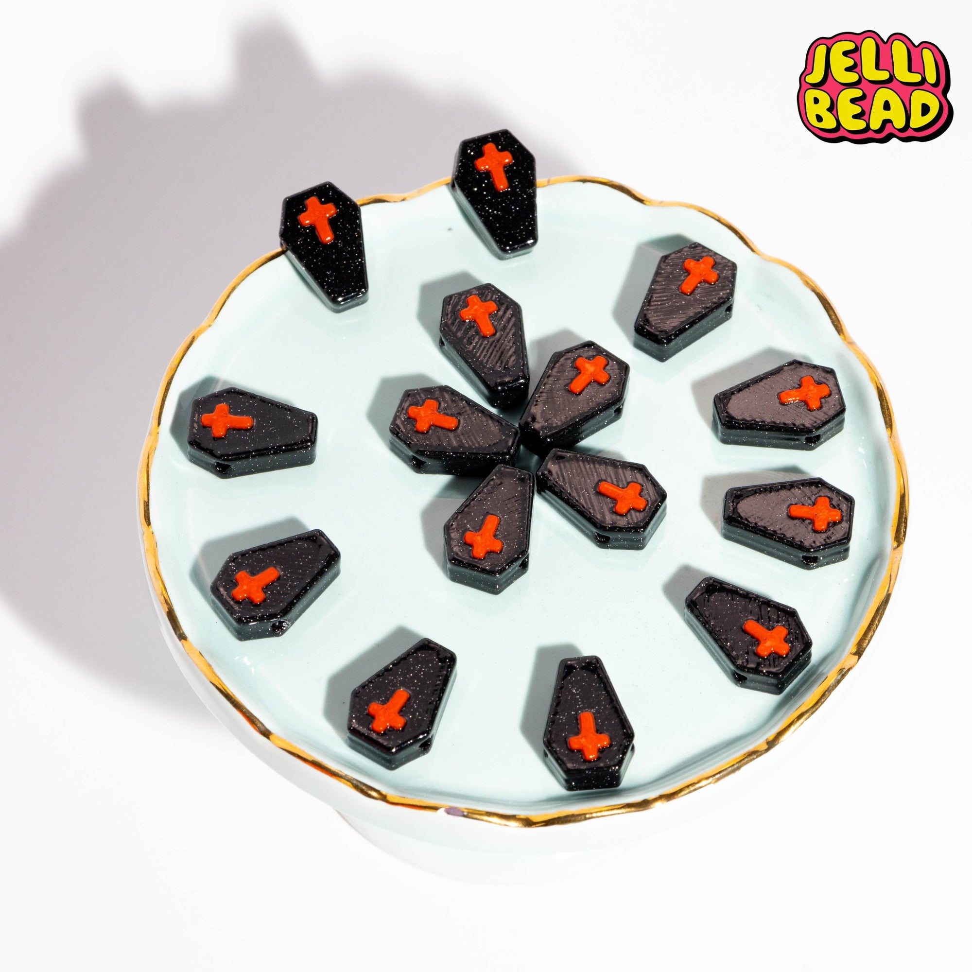 Coffin Beads - Jelli Bead Kandi Beads
