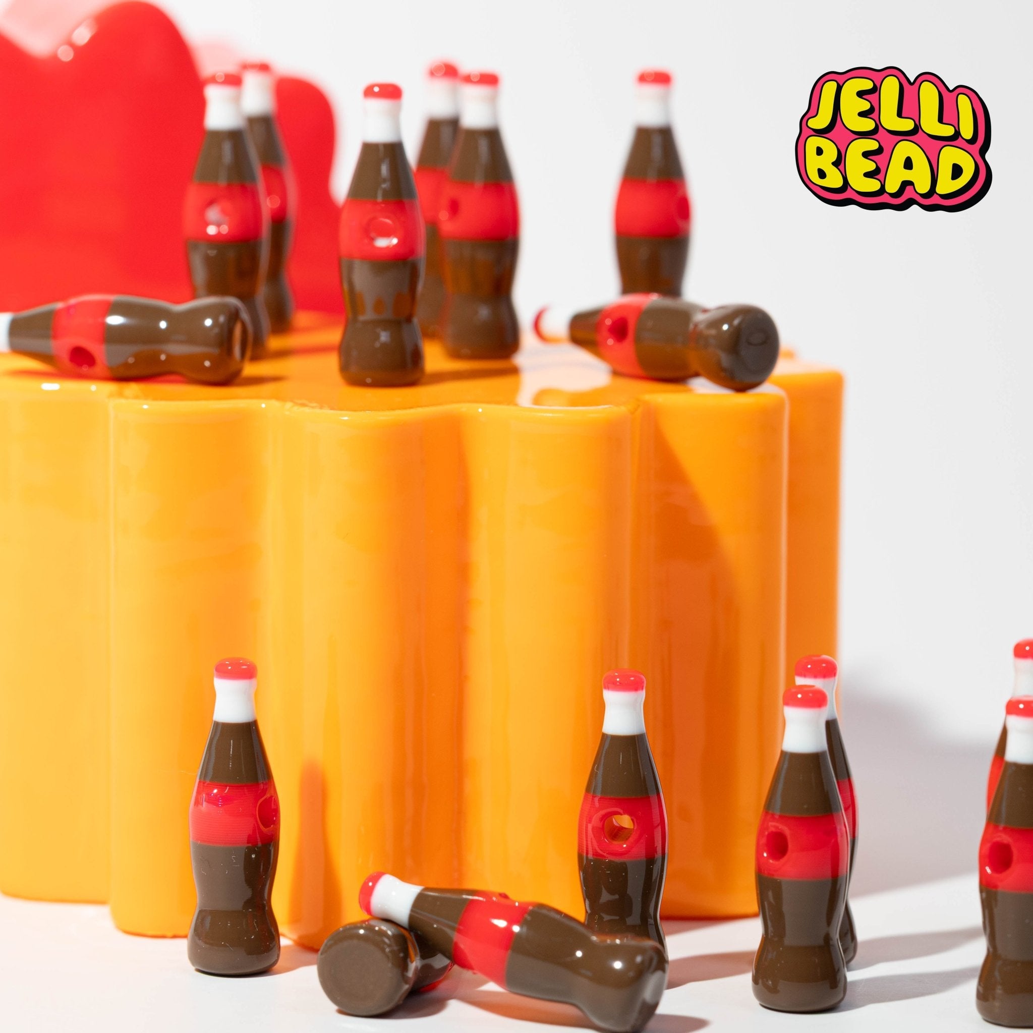 Cola Bottle Beads - Jelli Bead Kandi Beads