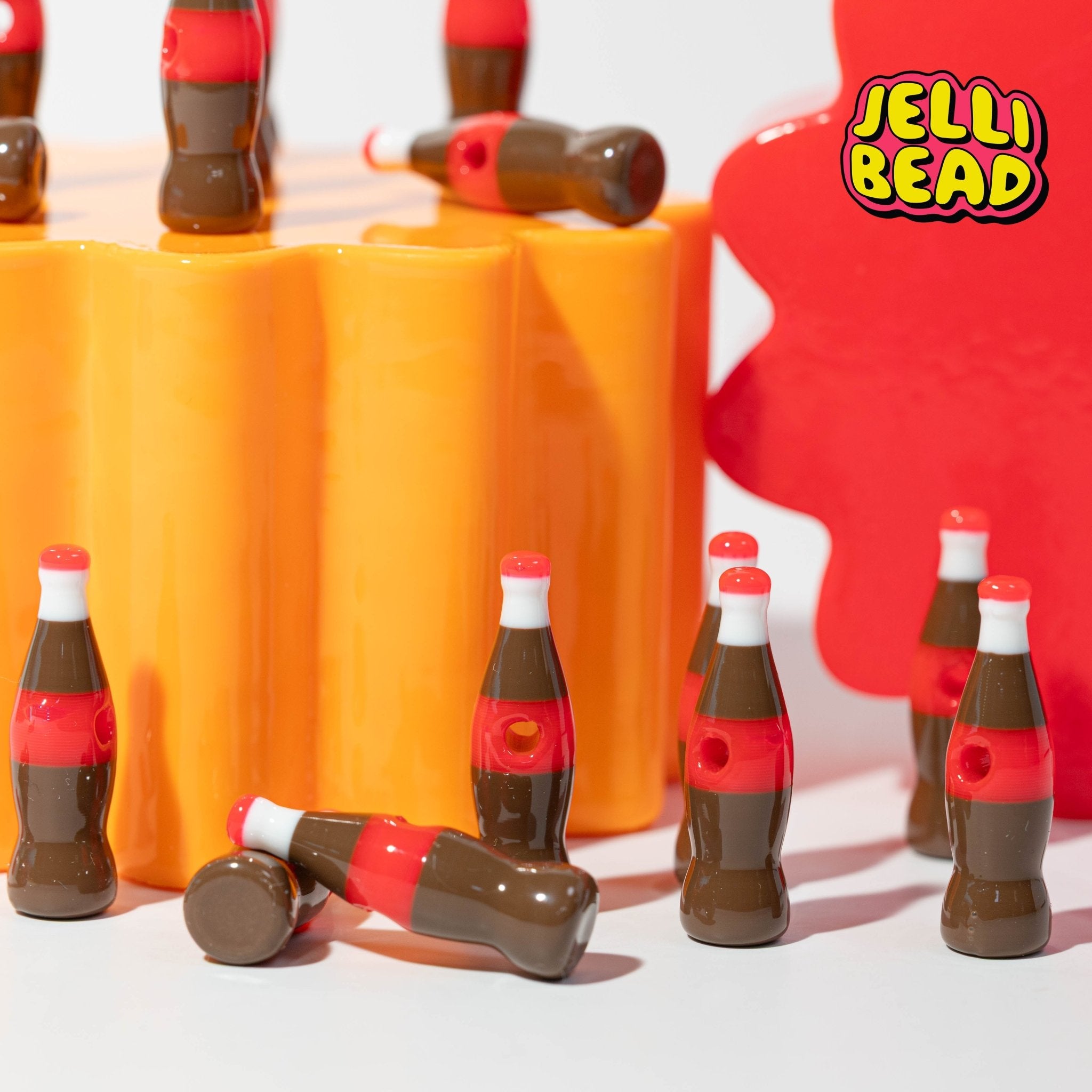 Cola Bottle Beads - Jelli Bead Kandi Beads