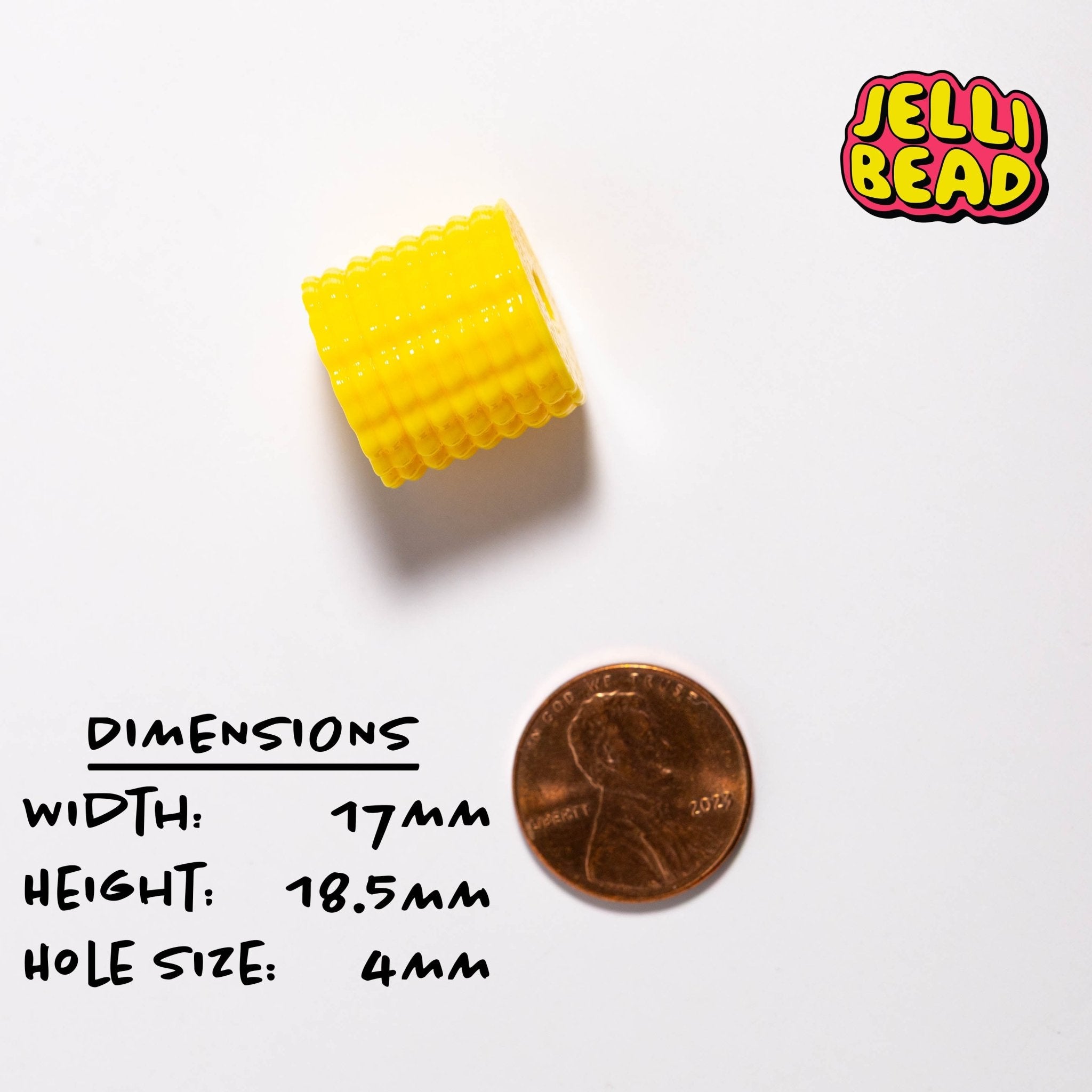 Corn Cob Beads - Jelli Bead Kandi Beads