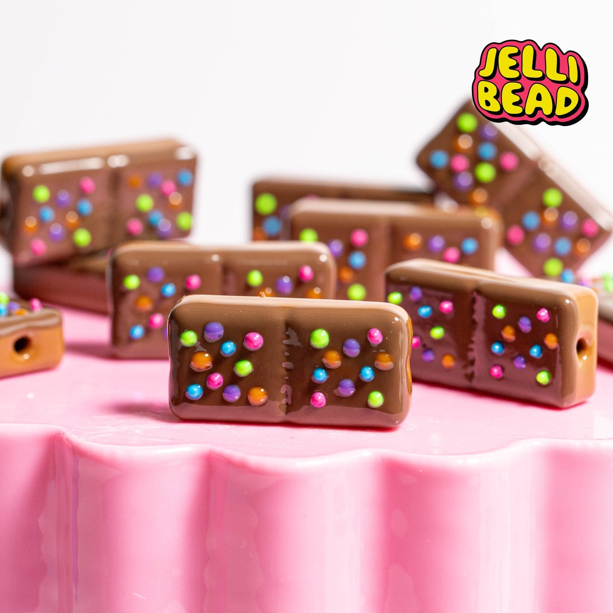 Cosmic Brownie Beads - Jelli Bead Kandi Beads